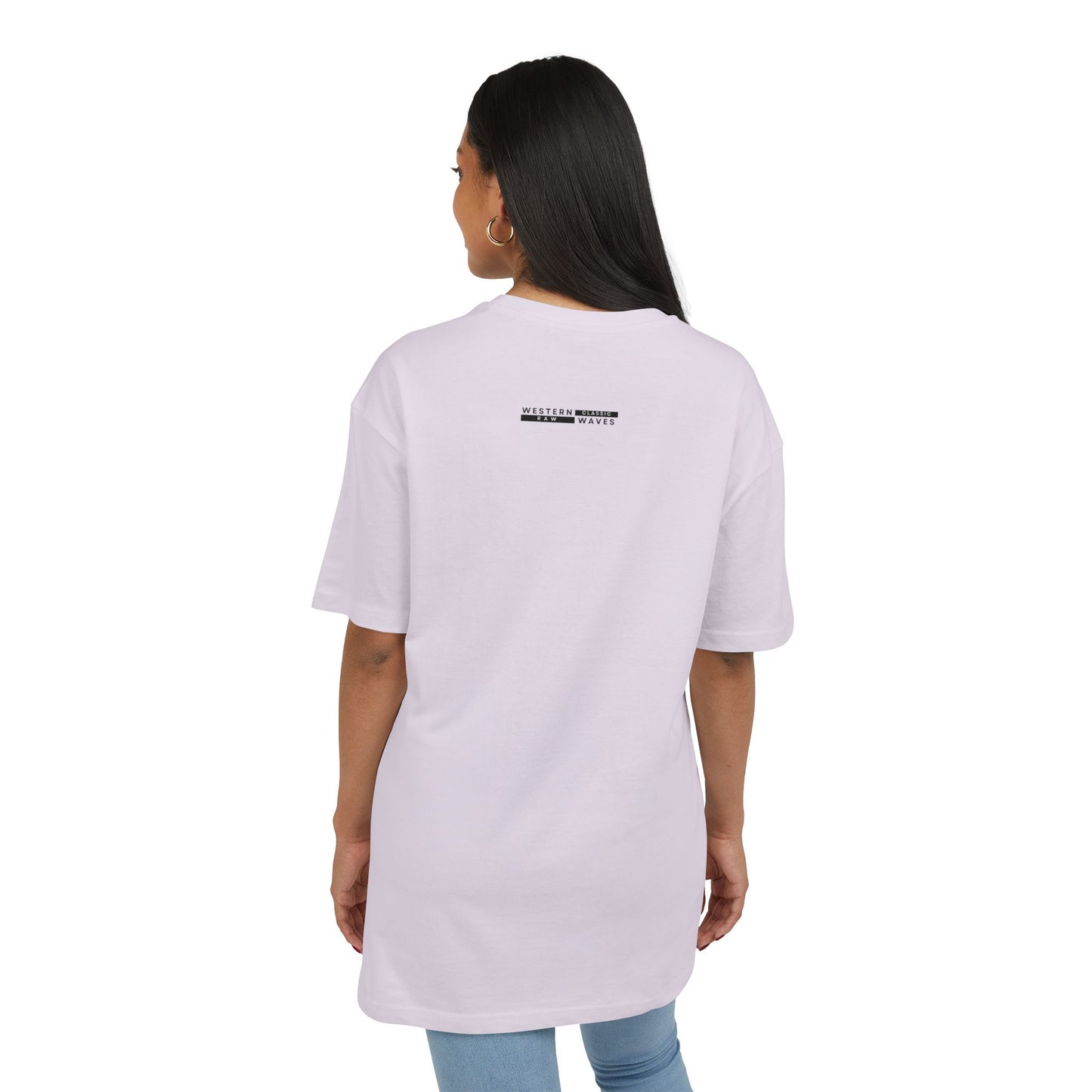 Unisex Oversized Tee_ N6+ Series USOSTEE PT2WW004_ Limited Edition by WesternWaves: