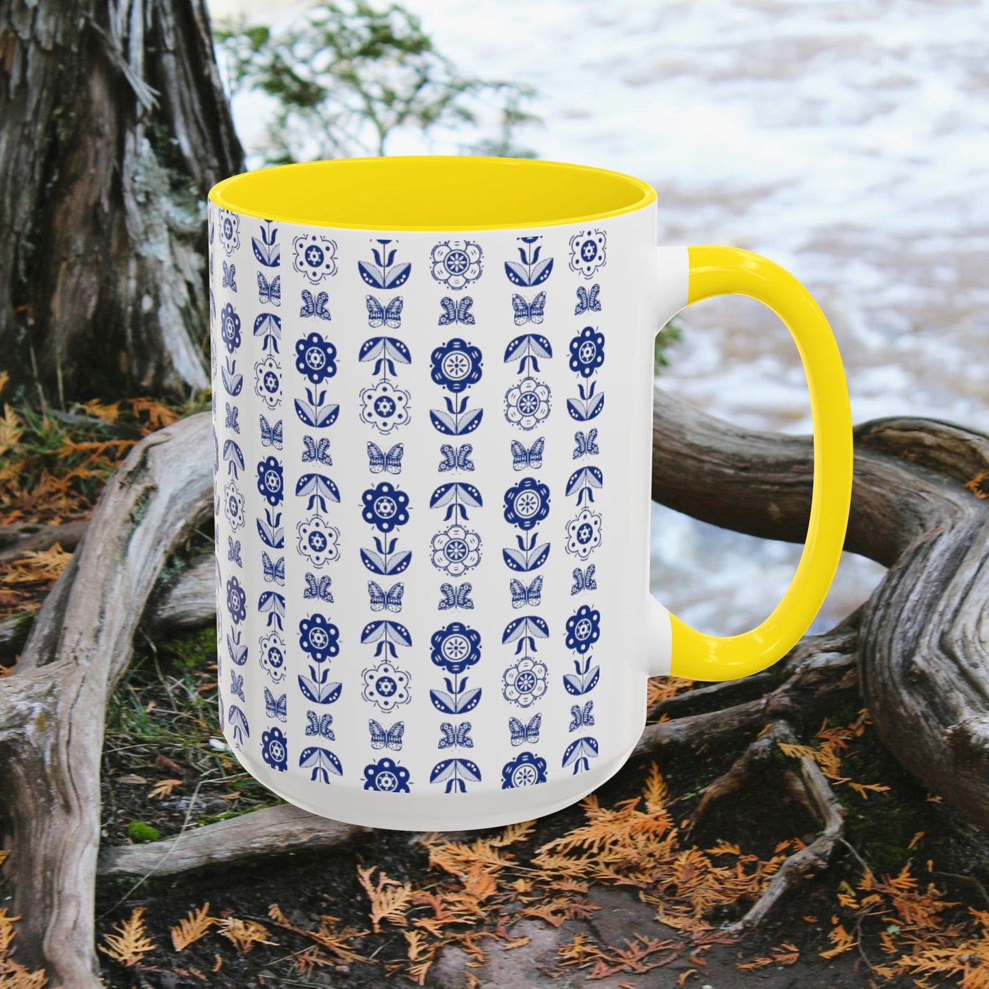 Accent Coffee Mug 11, 15oz_ N3+ Series ACM11OZ PT2WW016_ Limited Edition Perfect Blend of Style by WesternWaves: