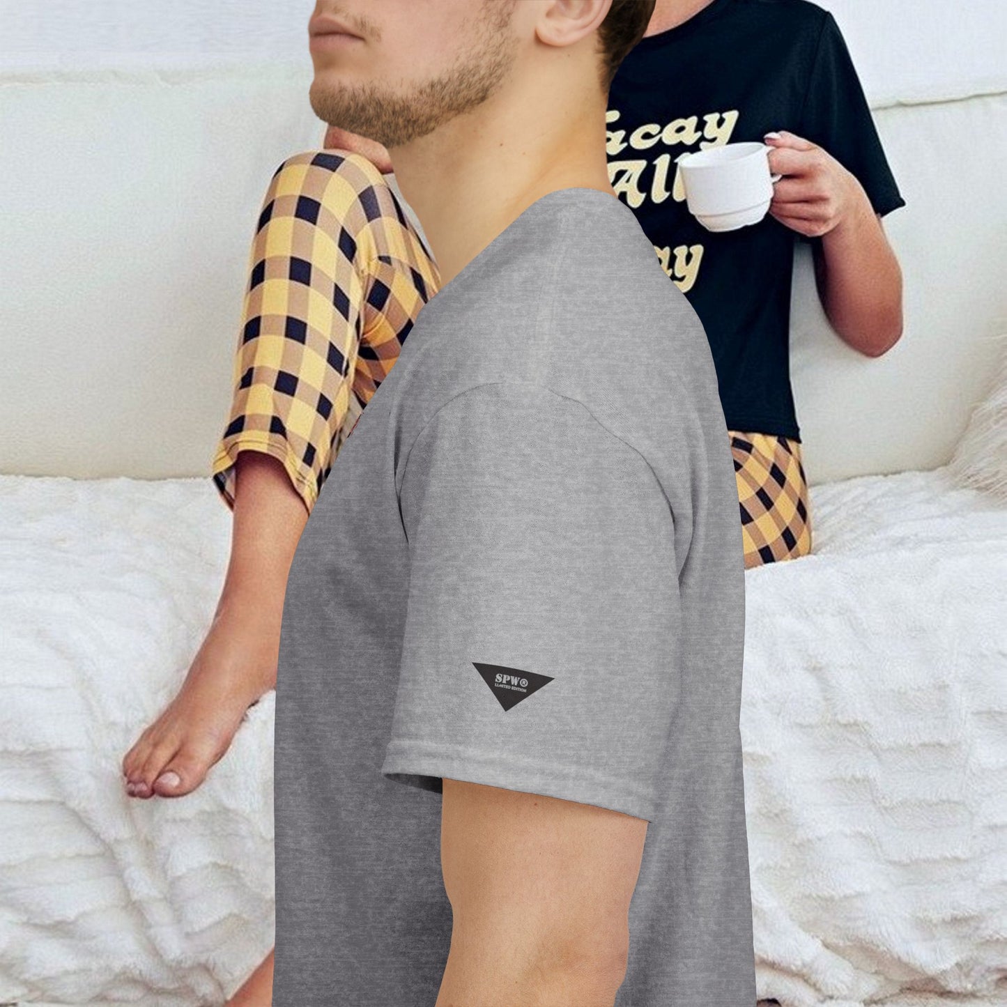 Unisex Heavy Cotton Tee_ 20 July 2025_ Limited Edition Unique Summer Wear_ by WesternWaves: