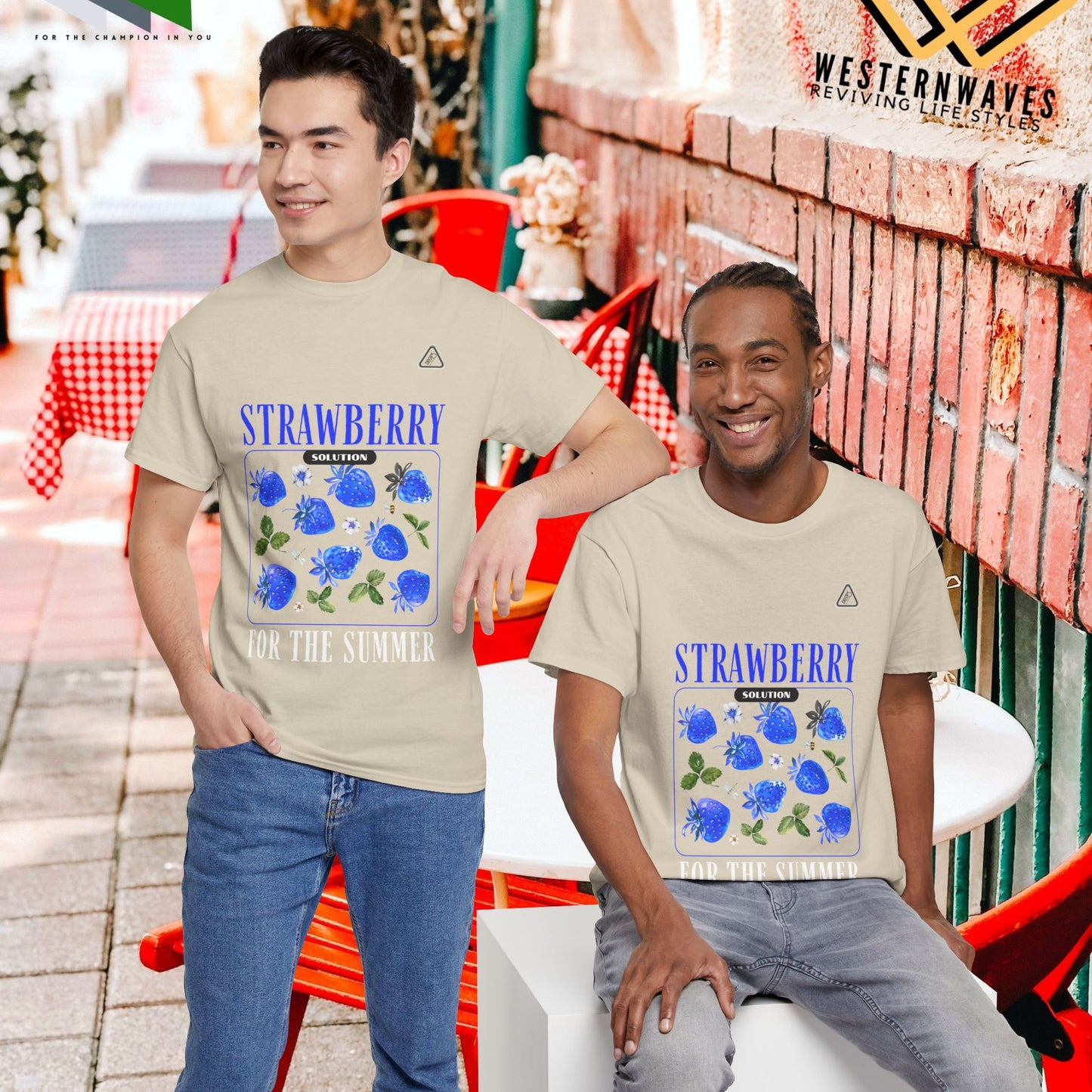 Unisex Heavy Cotton Tee_ N6* Series USHCTEE PT2WW004_ Limited Edition by WesternWaves_
