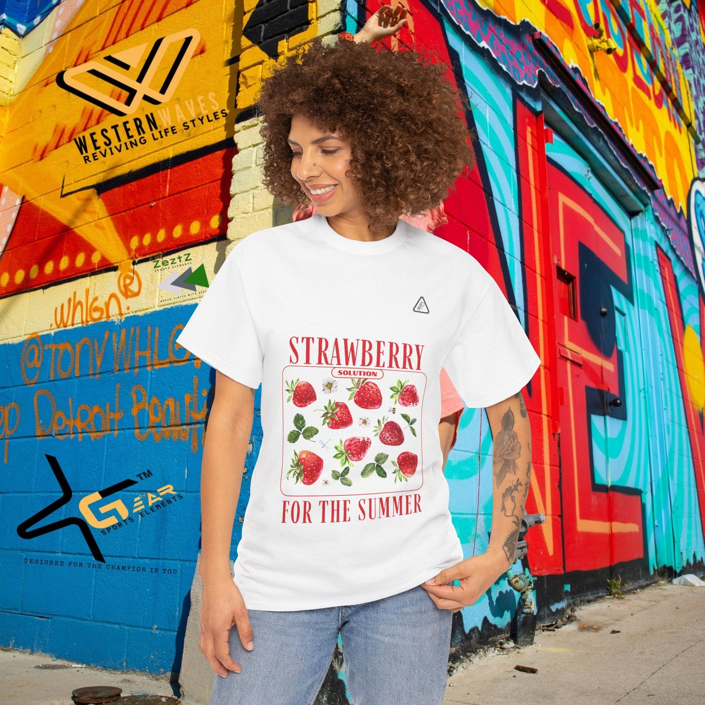 Unisex Heavy Cotton Tee_ N6* Series USHCTEE PT2WW004_ Limited Edition by WesternWaves_