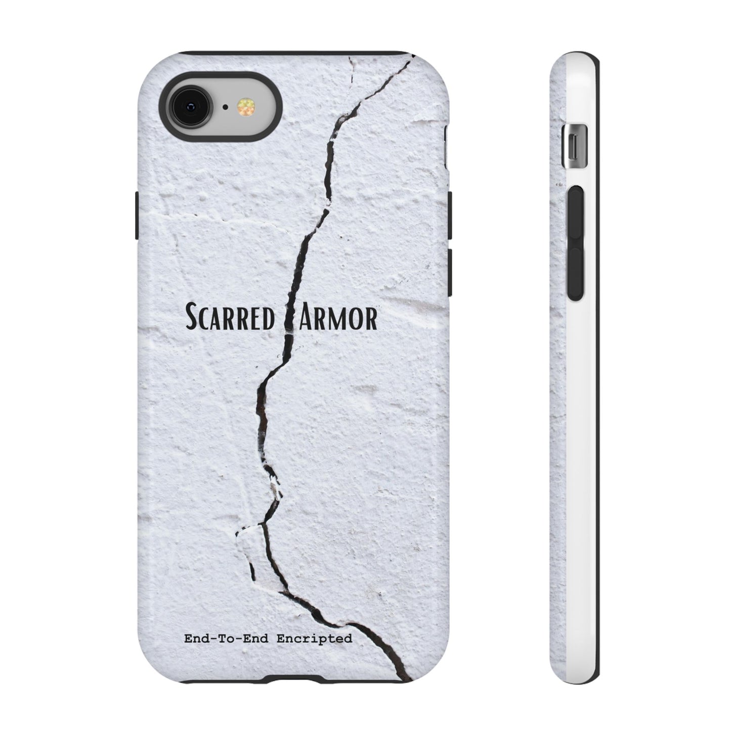Tough iPhone Cases Phone Case_ Series N8+ TCPCASE PT2WW001_ Limited Edition  Scarred Armor Design iPhone Cases by WesternWaves: