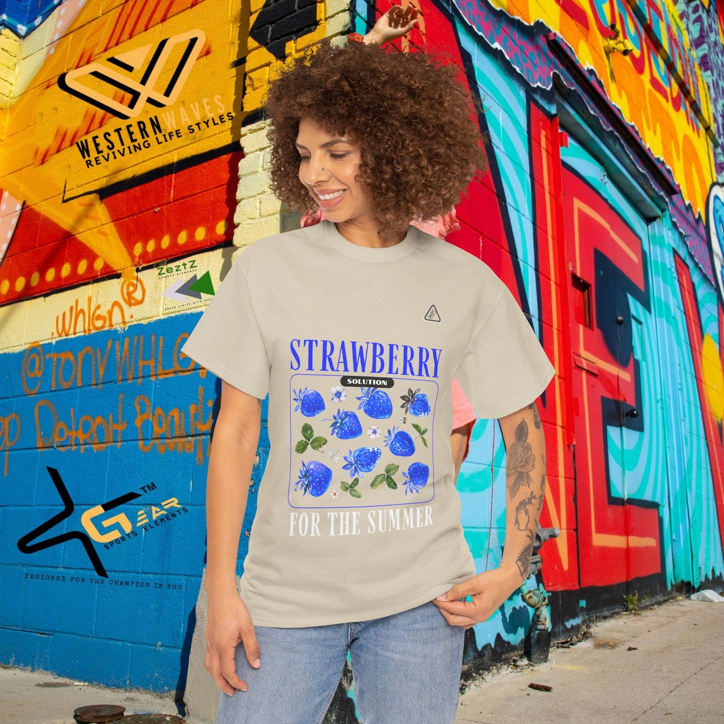 Unisex Heavy Cotton Tee_ N6* Series USHCTEE PT2WW004_ Limited Edition by WesternWaves_