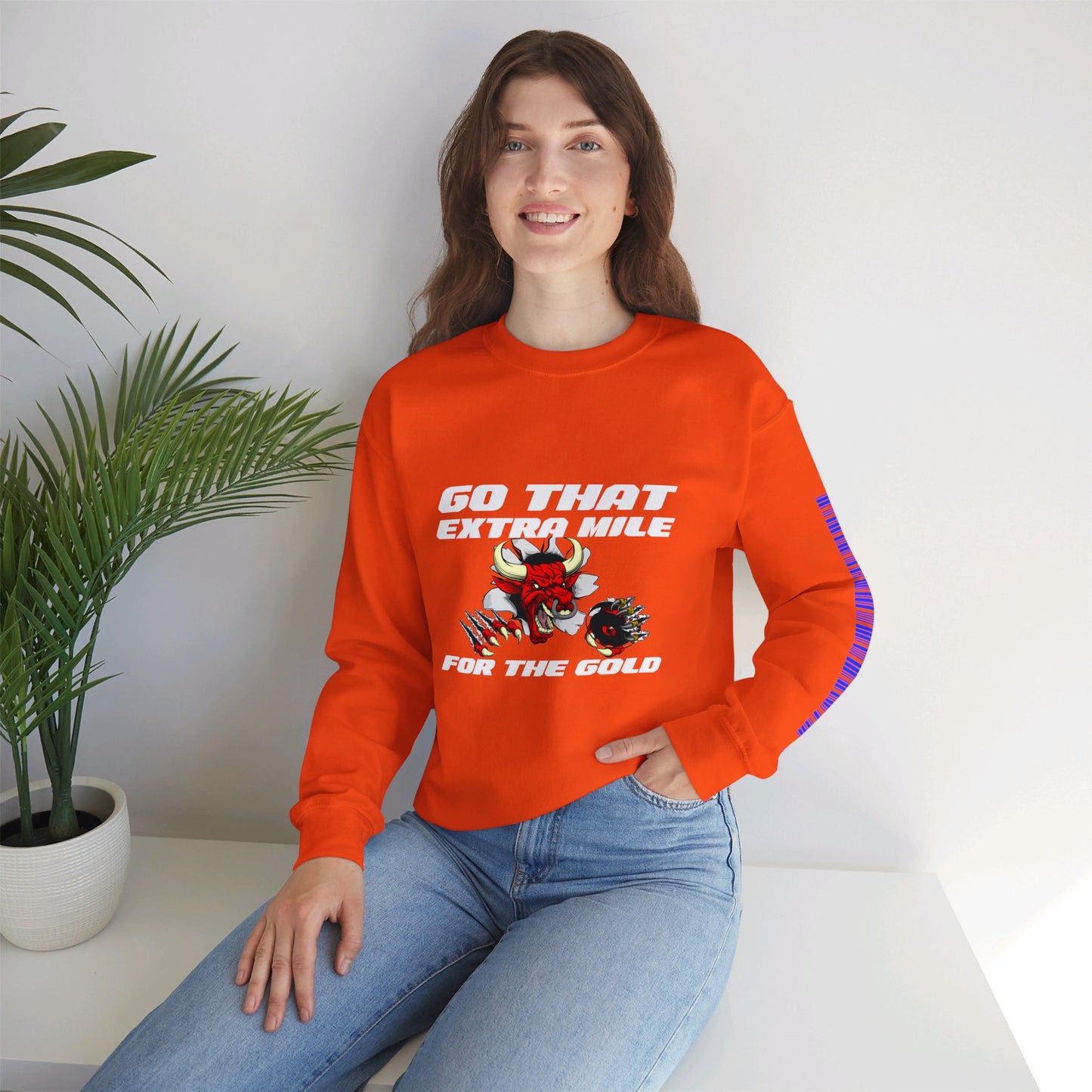 Unisex Heavy Blend™ Crewneck Sweatshirt_ N2 Sports Series SPW UHBCSS PT2WW005_ Limited Edition ‘Zeztz’ Brand Sports Elements by WesternWaves: