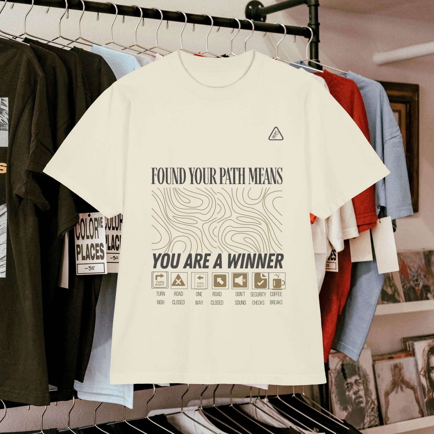Unisex Garment-Dyed T-shirt_ N3+ Series USGDTS PT2WW005_ Comfort Colors 1717_ Limited Edition Fusion of Style by WesternWaves: