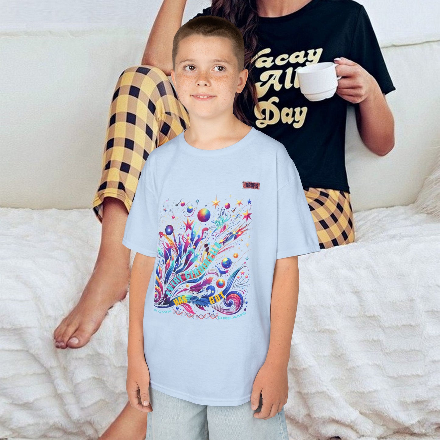 Kids Heavy Cotton™ Tee_ 07 July 2025_ Limited Edition Summer Style by WesternPulse: