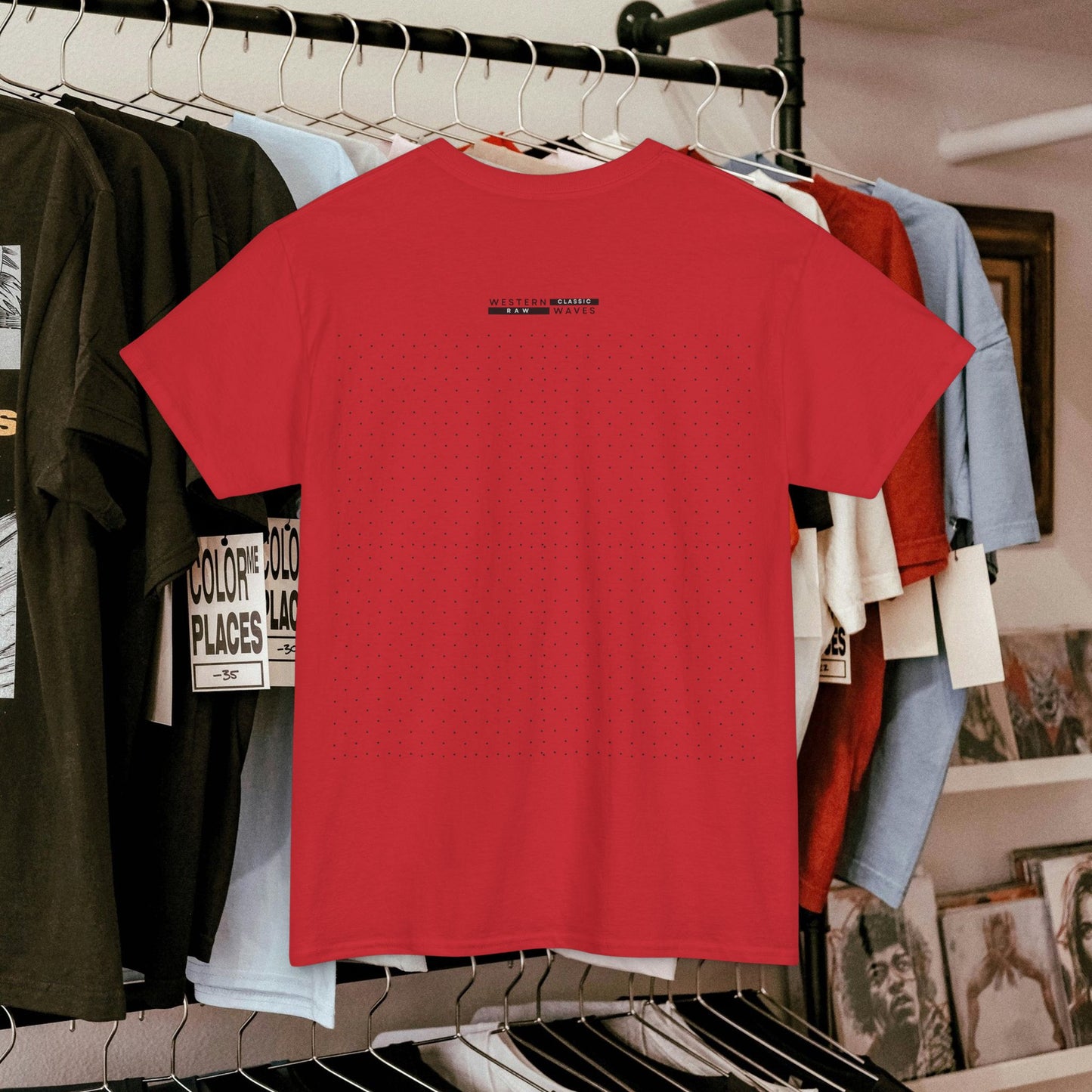 Unisex Heavy Cotton Tee_ N6* Series USHCTEE PT2WW004_ Limited Edition by WesternWaves_