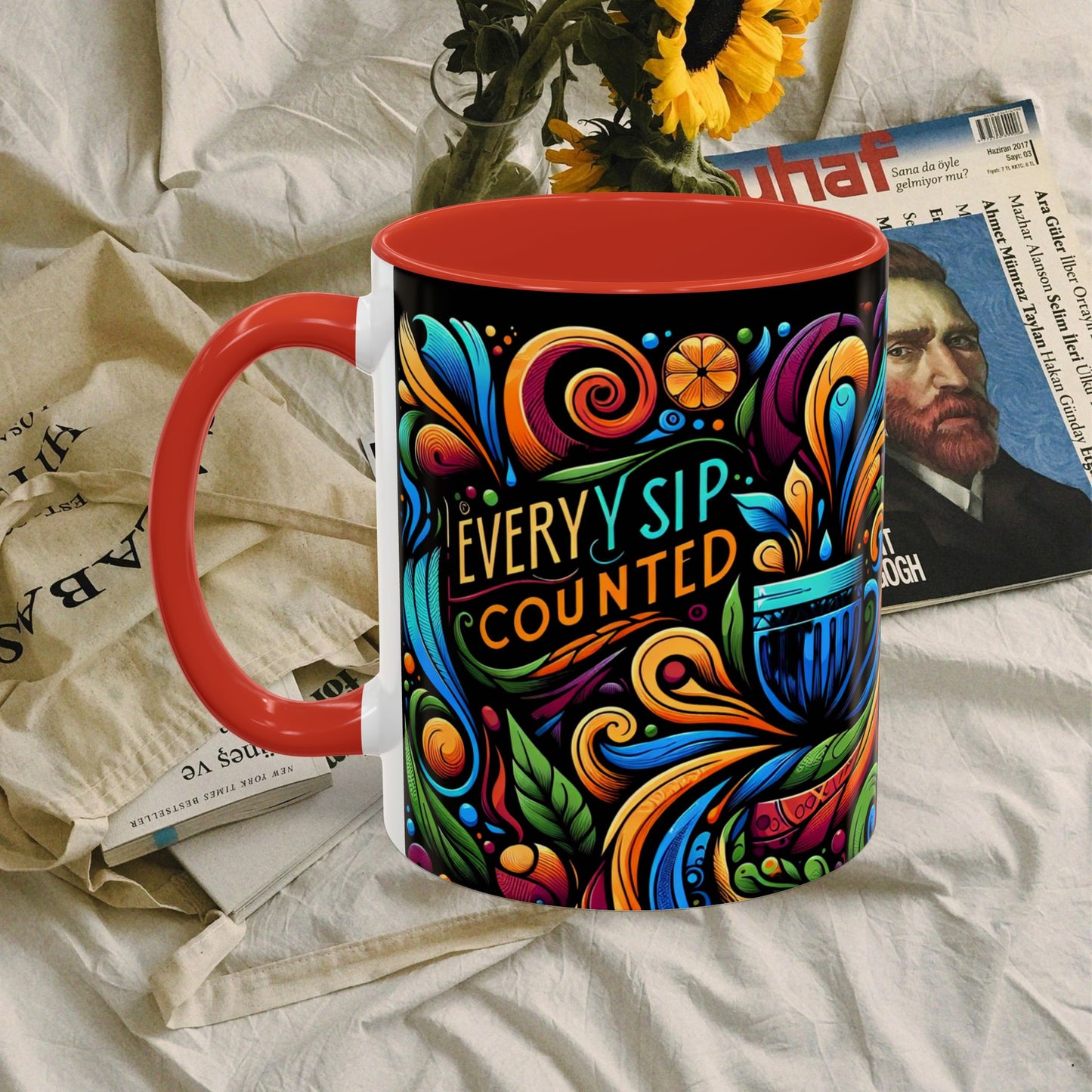 Accent Coffee Mug 11_ N3* Series ACM11OZ PT2WW022_ Limited Edition Perfect Blend of Style by WesternWaves: