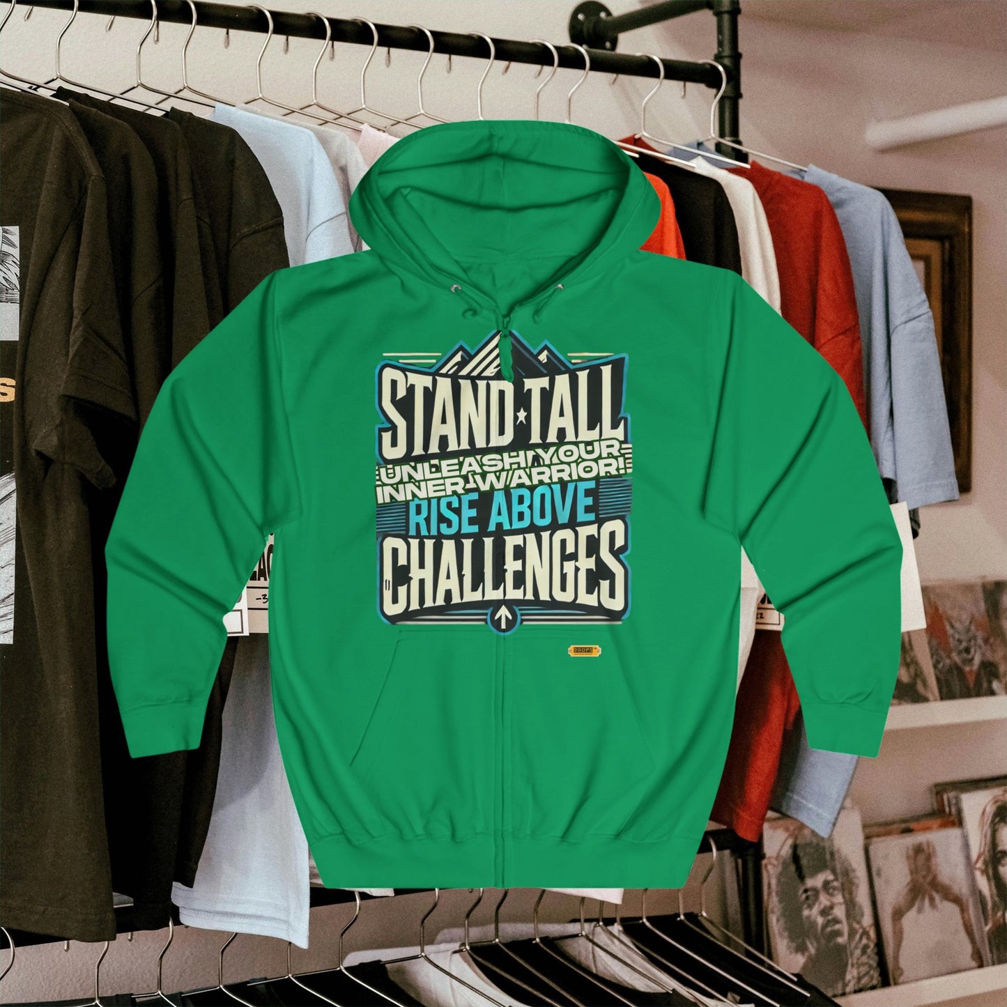 Unisex Full Zip Hoodie_ 21 June 2025_ Limited Edition All Season Motivational Gift by WesternWaves: