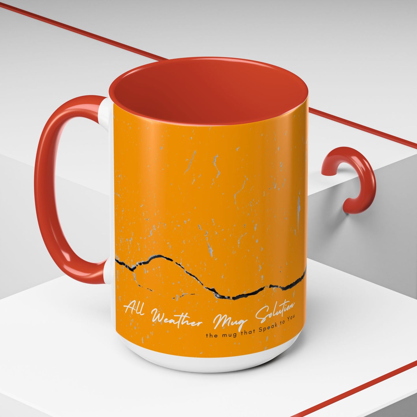 Accent Coffee Mug 11, 15oz_ N2 Series SPW ACM11OZ PT2WW009_ Limited Edition Perfect Blend of Style by WesternWaves: