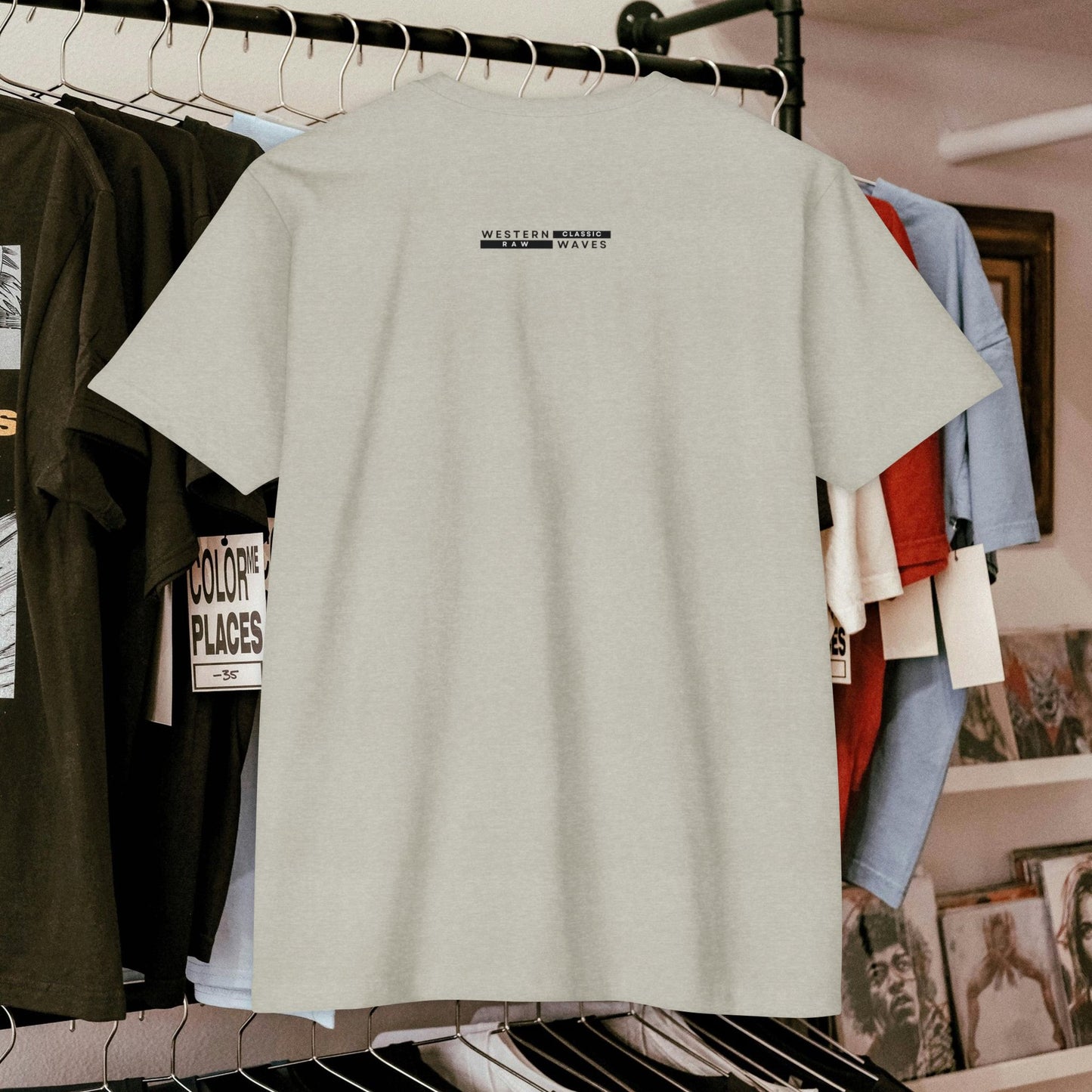 Unisex CVC Jersey T-shirt_ 16 June 2025_ Limited Edition Casual Fashion by WesternWaves: