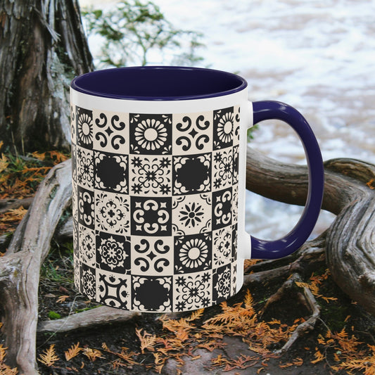 Accent Coffee Mug (11, 15oz)_ N Series SPW ACMUG PT2WW004_ Limited Edition Mug by WesternWaves