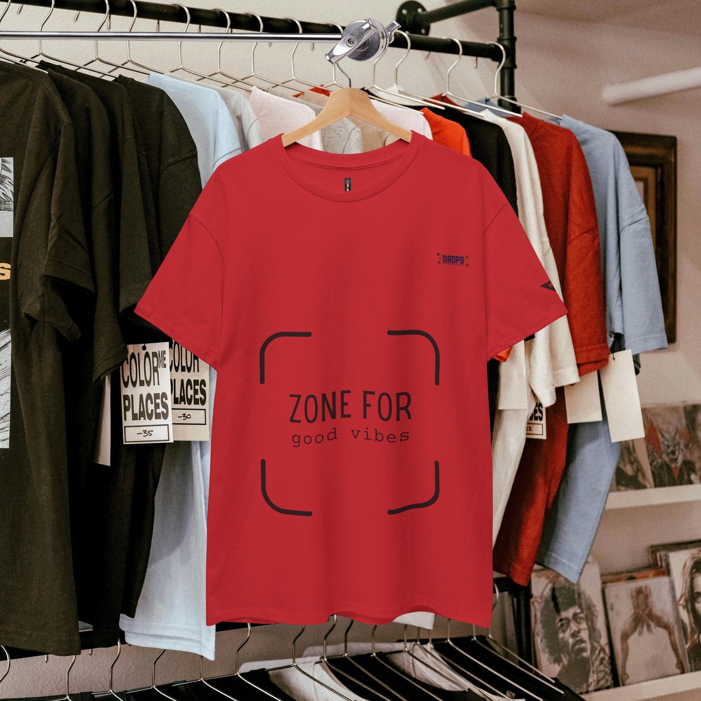 Unisex Heavy Cotton Tee_ 20 July 2025_ Limited Edition Unique Summer Wear_ by WesternWaves: