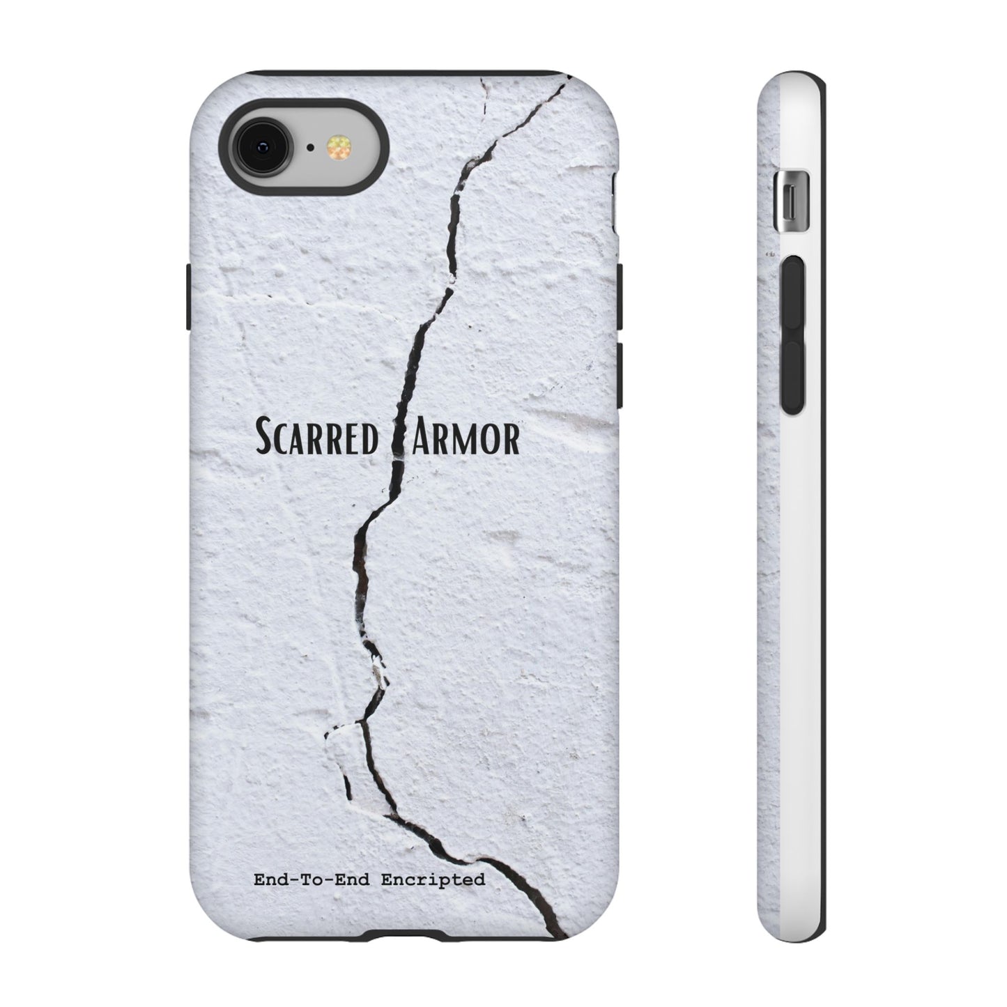 Tough iPhone Cases Phone Case_ Series N8+ TCPCASE PT2WW001_ Limited Edition  Scarred Armor Design iPhone Cases by WesternWaves: