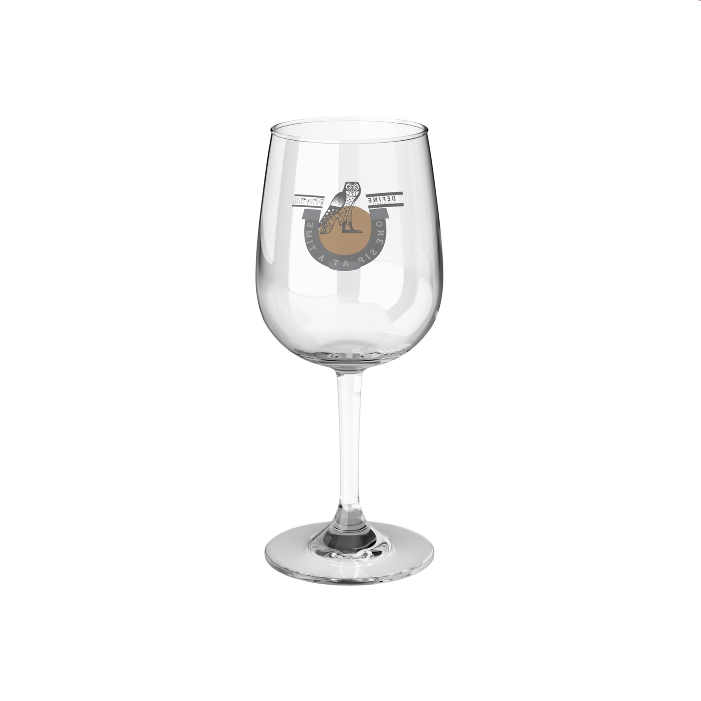 Wine Glass 12oz – N+ Series WG12OZ PT2WW011_ Limited Edition Treat by WesternWaves