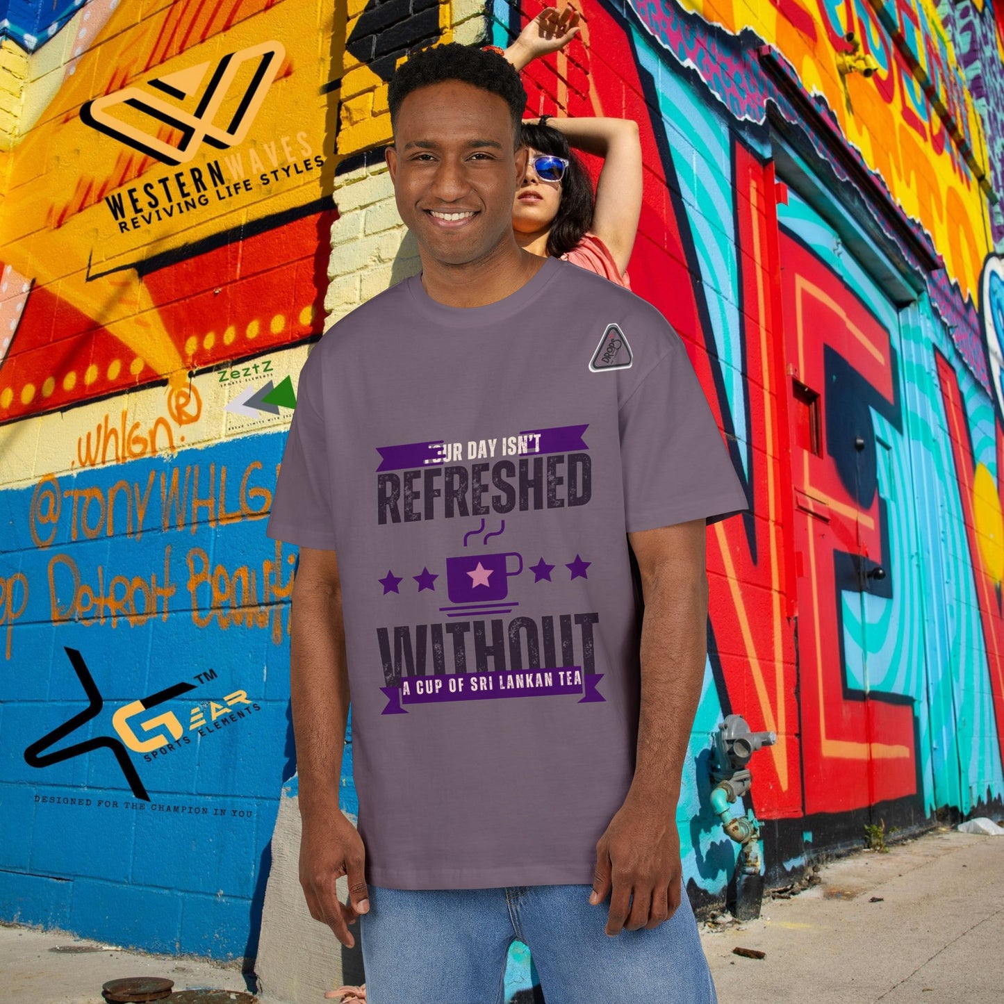 Unisex Oversized Tee_ N6+ Series USOSTEE PT2WW005_ Limited Edition by WesternWaves