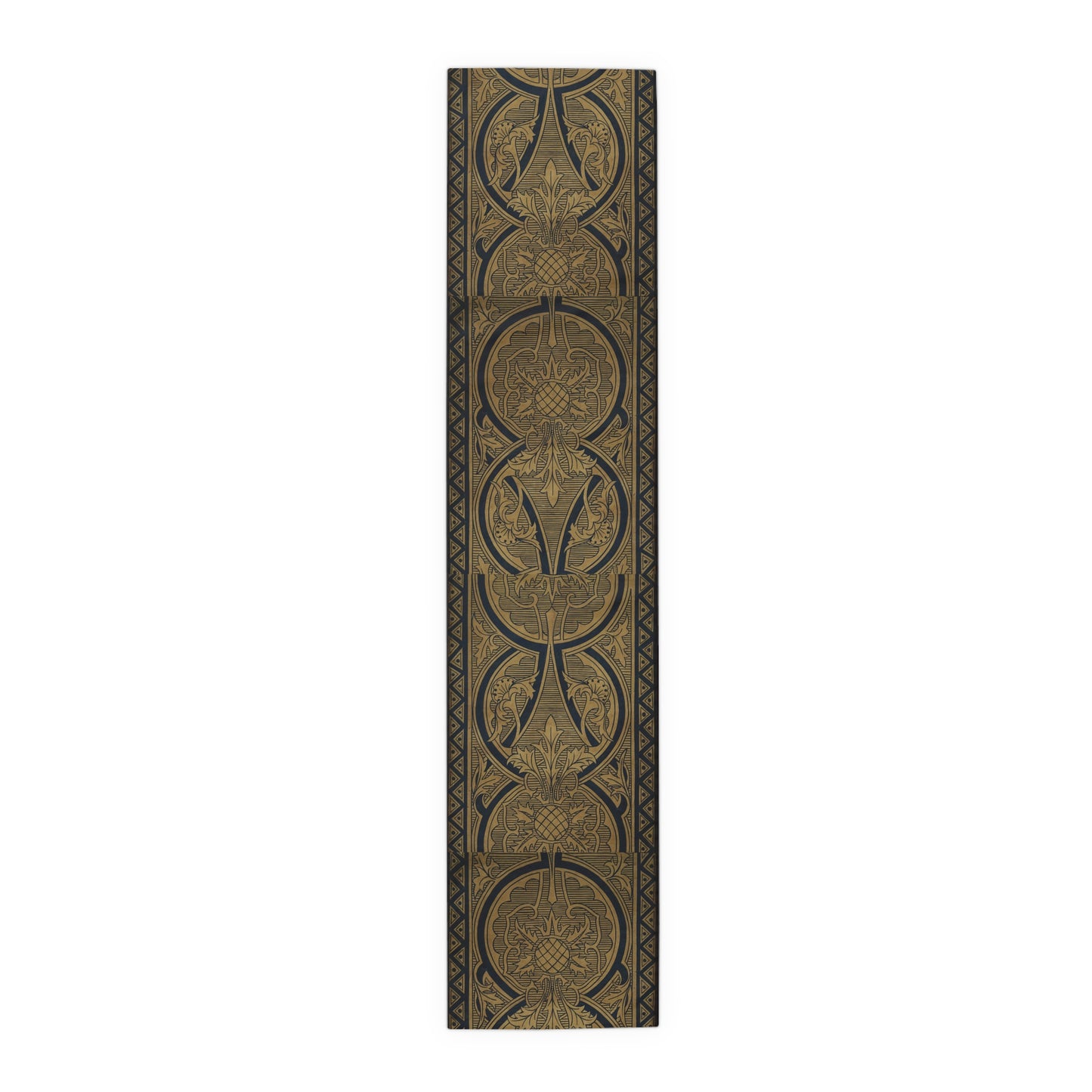 Table Runner (Cotton, Poly)_ Elegant Vintage-Inspired Table Runner for Stylish Dining_ N7+ Series TRUNNER PT2WW003_ Limited Edition by WesternWaves_
