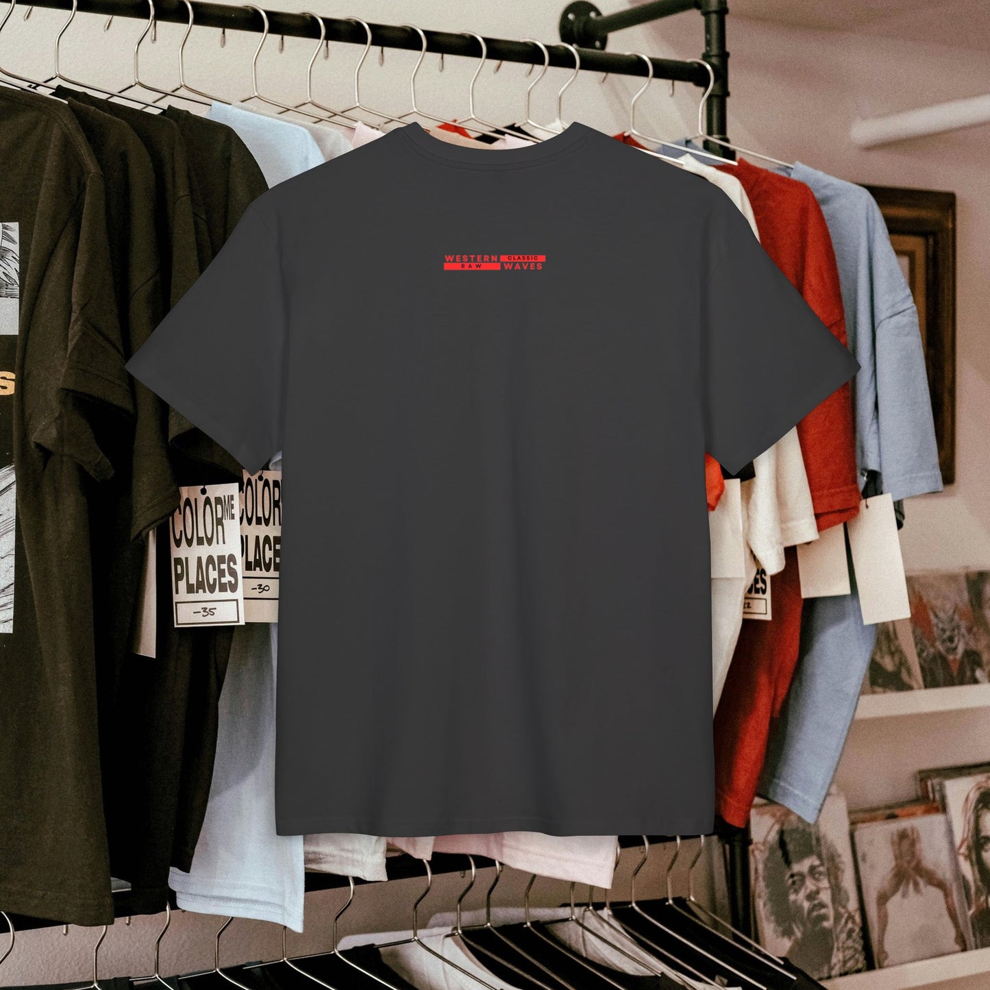 Unisex Oversized Tee_ N6+ Series USOSTEE PT2WW005_ Limited Edition by WesternWaves
