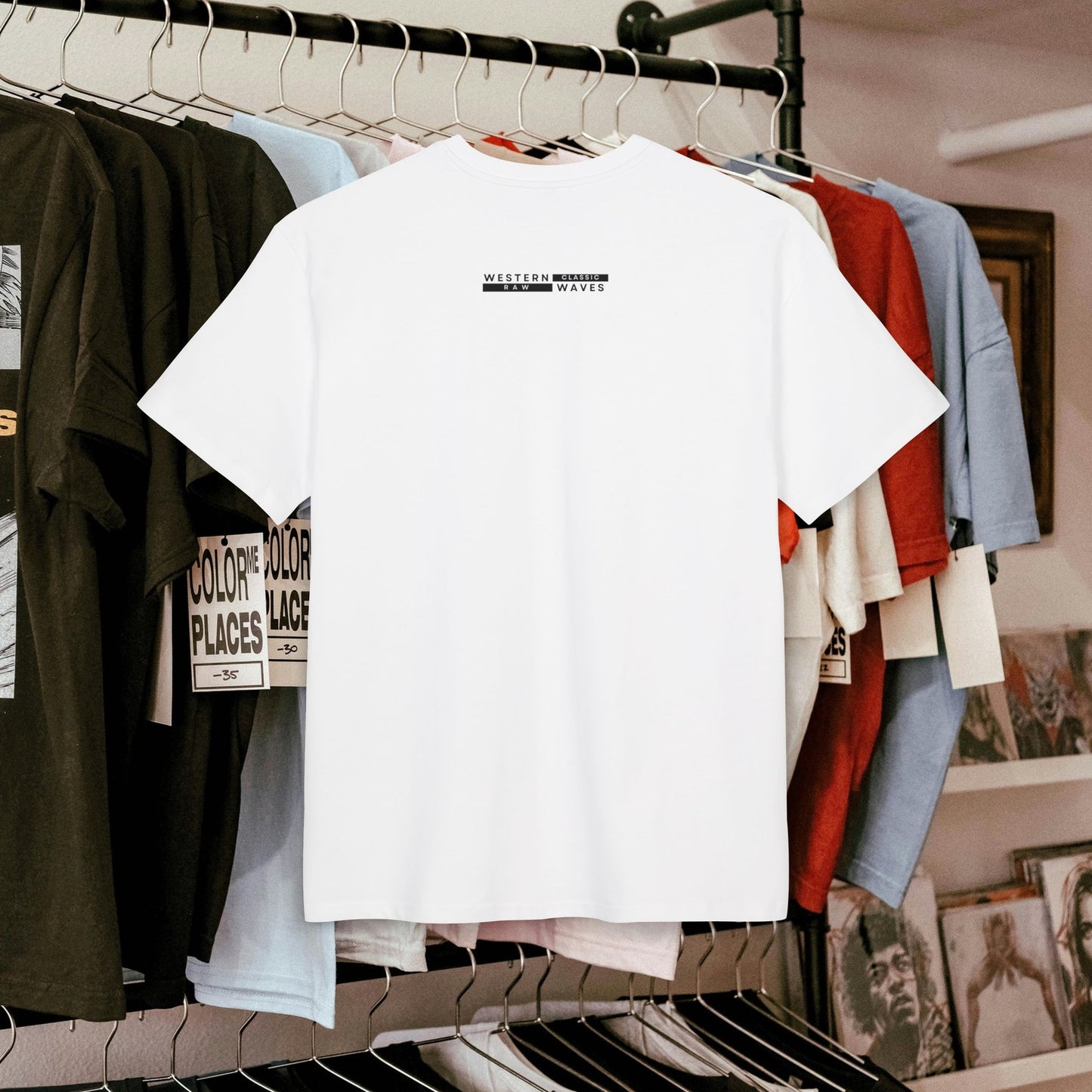 Unisex Oversized Tee_ N6+ Series USOSTEE PT2WW005_ Limited Edition by WesternWaves