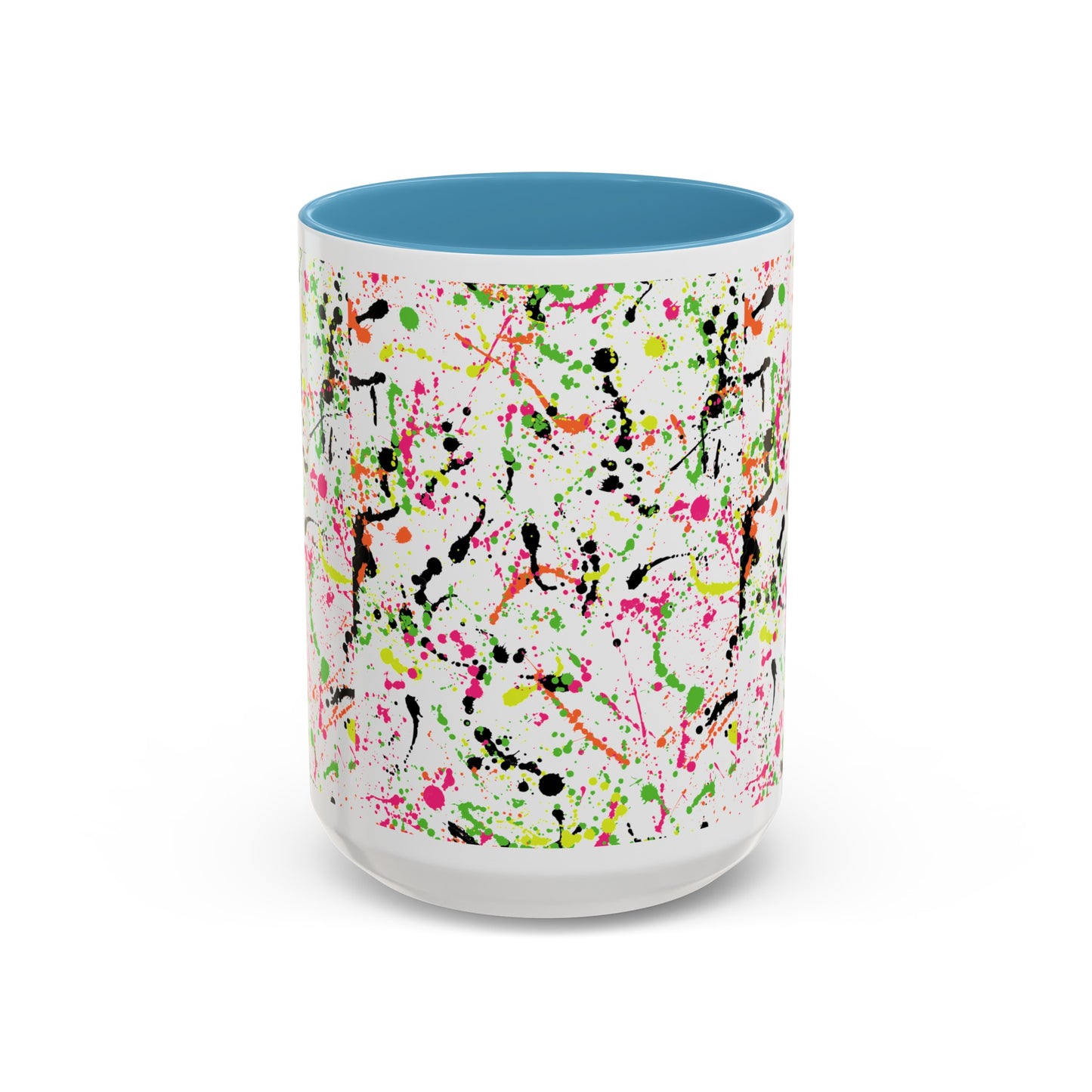 Accent Coffee Mug 11, 15oz_ N2 Series SPW ACM11OZ PT2WW0002_ Vibrant Limited Edition Design by WesternWawes: