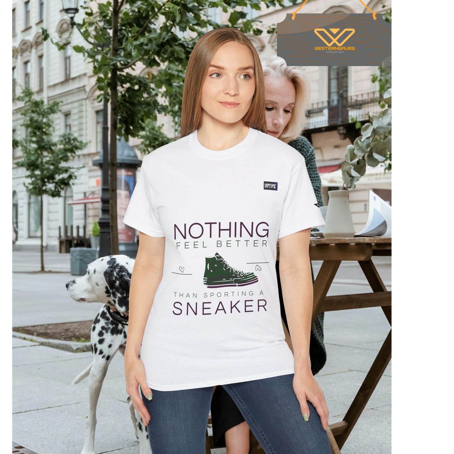 Unisex Ultra Cotton Tee_ Classic Comfort Unleashed_ N2* Series USUCTEE PT2WW009_ Limited Edition Maximum Comfort & Style by WesternWaves: