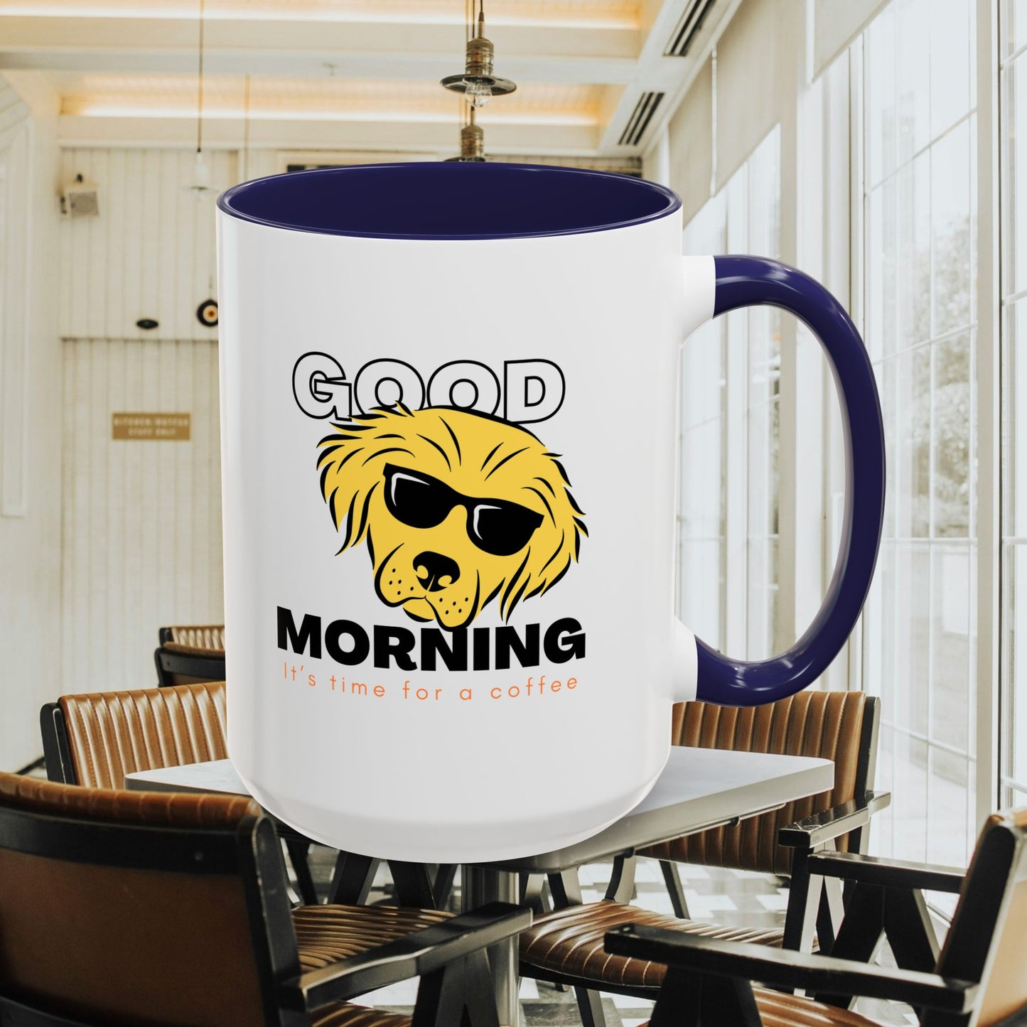 Accent Coffee Mug (11, 15oz)_ N+ Series ACMUG PT2WW012_ Limited Edition Mug by WesternWaves