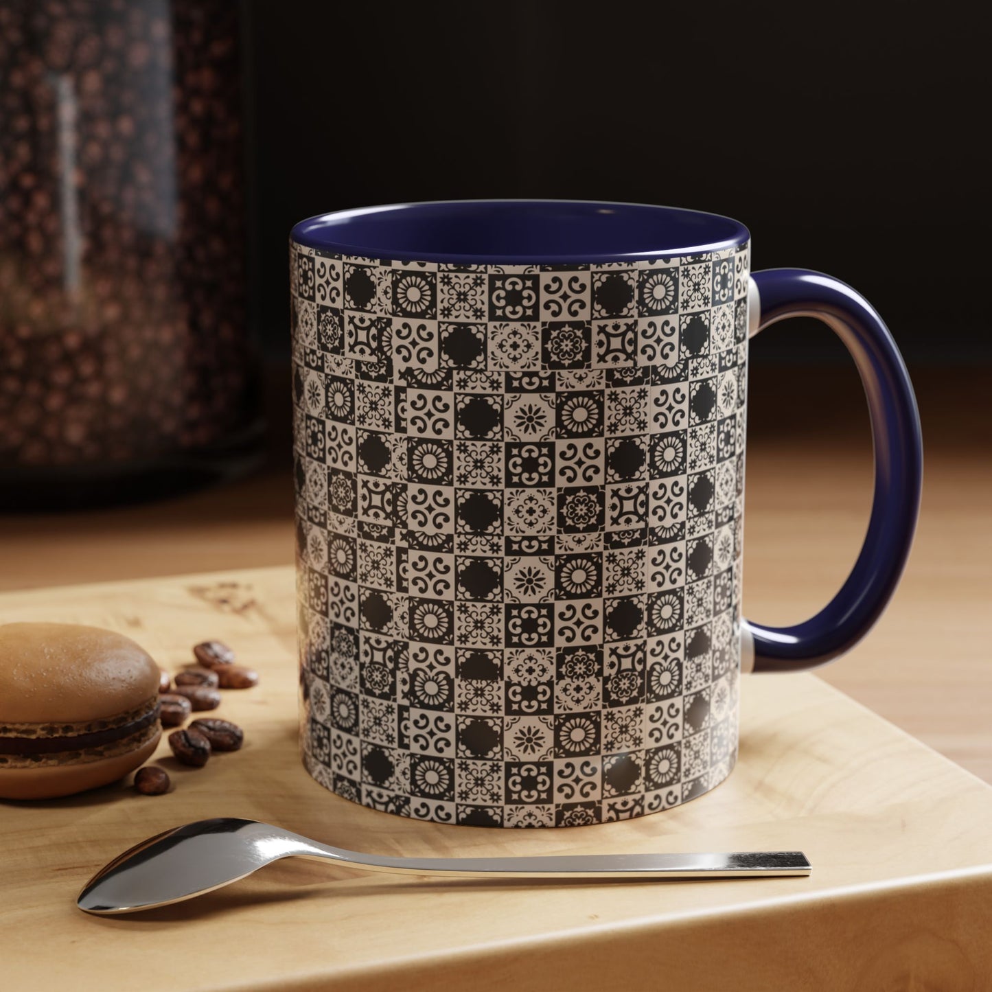 11oz Accent Mug_ N2 Series SPW 11OZACM PT2WW001_ Limited Edition Perfect Blend of Style by WesternWaves: