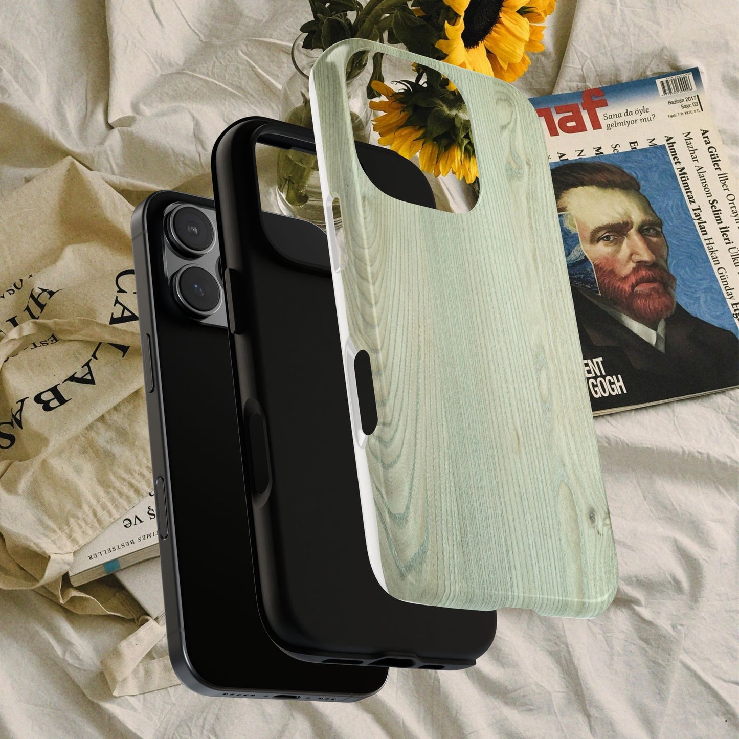 Tough Cases_ iPhone Case_ Series N8+ TCPCASE PT2WW005_ Limited Edition  Wooden Grain Phone Case for iPhones by WesternWaves_