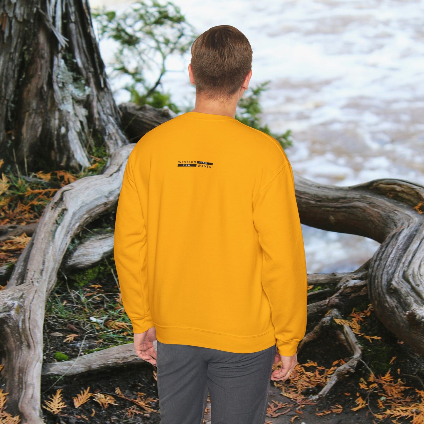 Unisex Heavy Blend™ Crewneck Sweatshirt_ N2 Series UHBCSS PT2WW007_ Limited Edition Pure Luxury  By WesternWaves: