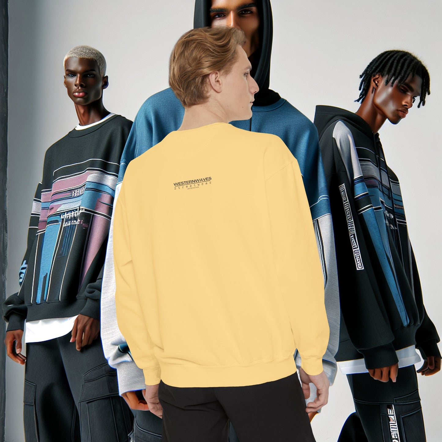 Predator & Prey Sweatshirt_ 03 Sep 2025_ Cozy Unisex Pullover, Nature Lover Apparel, Gifts for Wildlife Enthusiasts, Fall Fashion Layer