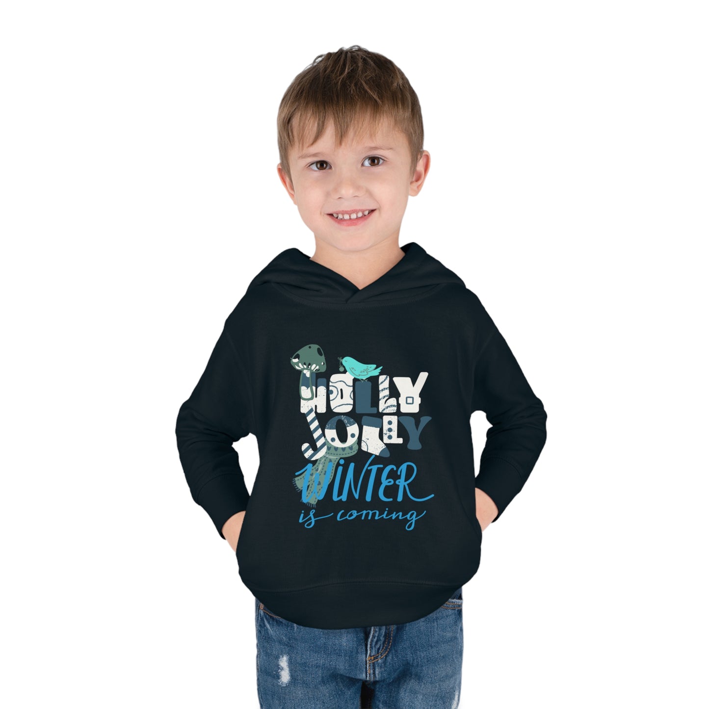 Toddler Pullover Fleece Hoodie – N2 Series SPW TPOFH PT2WW004_– Cozy, Durable & Personalized Limited Edition by WesternWaves: