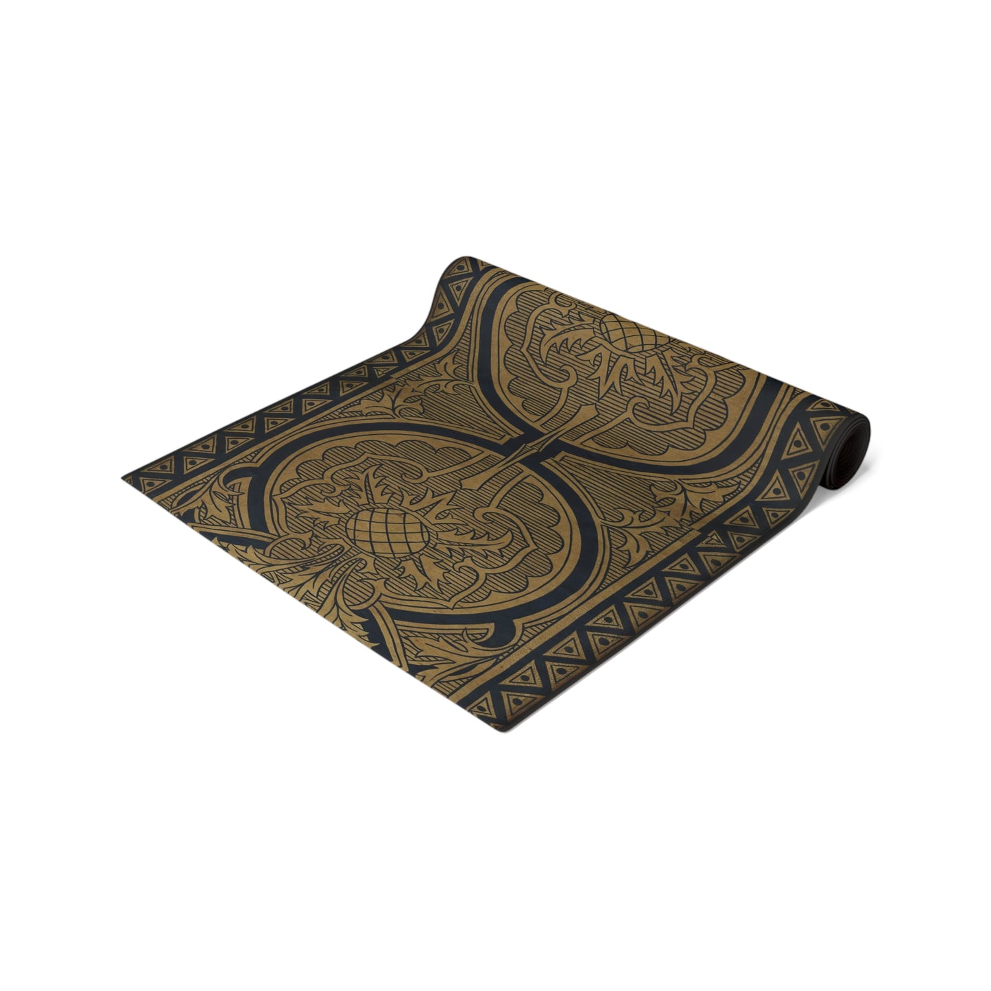 Table Runner (Cotton, Poly)_ Elegant Vintage-Inspired Table Runner for Stylish Dining_ N7+ Series TRUNNER PT2WW003_ Limited Edition by WesternWaves_