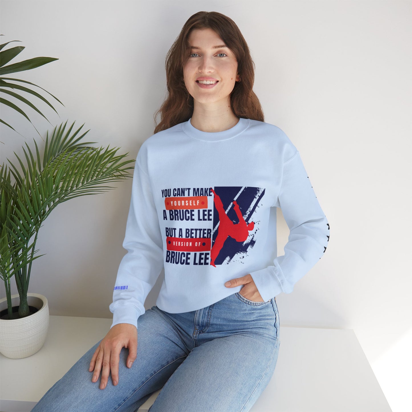 Unisex Heavy Blend™ Crewneck Sweatshirt_ N2 Sports Series SPW UHBCSS PT2WW010_ Limited Edition ‘Zeztz’ Brand Sports Elements by WesternWaves: