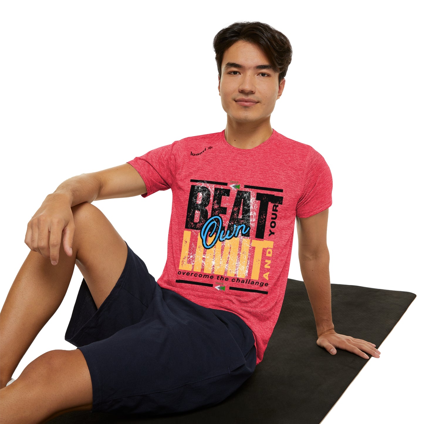 Men's Sports T-shirt_ N2 Series SPW MSTS PT2WW001_ Limited Edition ZeztZ Men's Performance Sports T-shirt by WesternWaves: