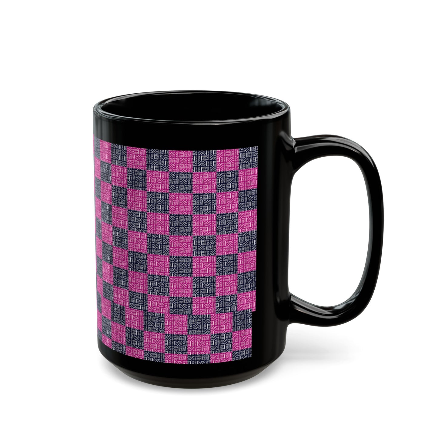 Black Mug (11oz, 15oz)_ N Series SPW CBM PT2WW003_ Limited Edition Black Ceramic Mug by WesternWaves