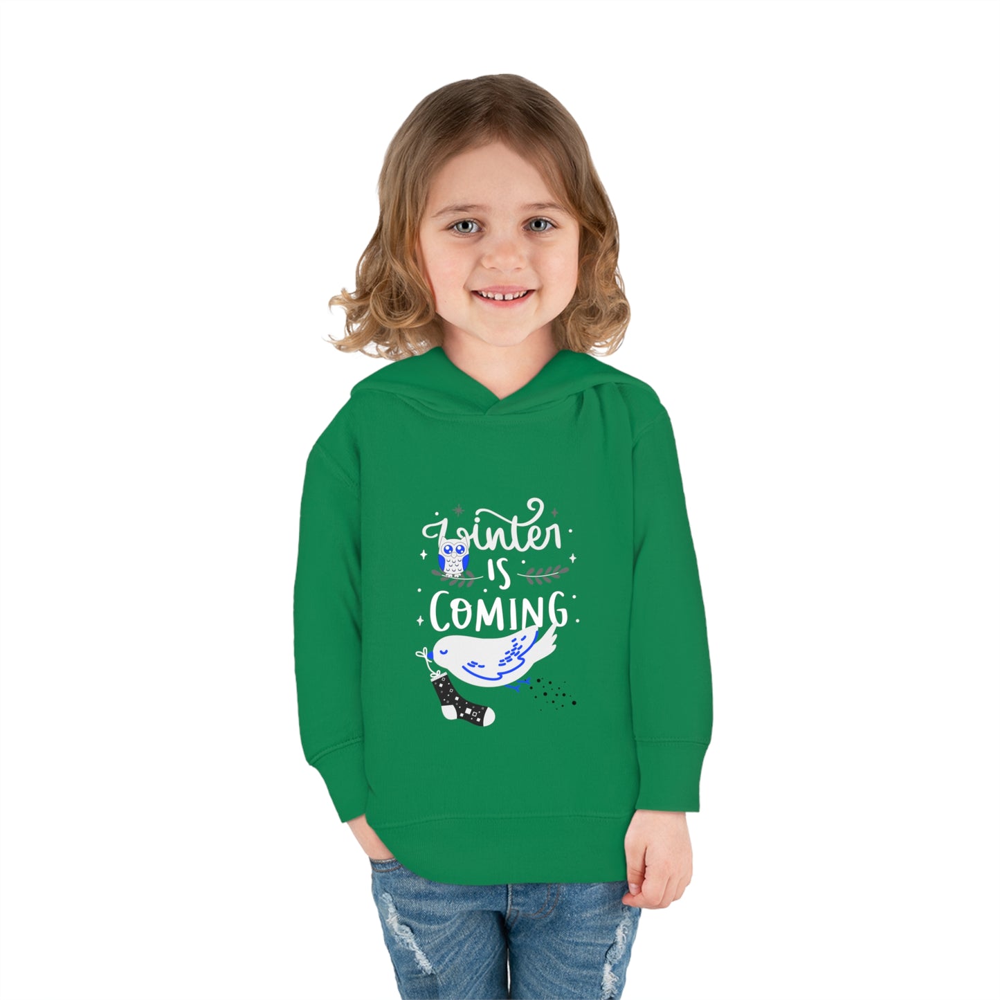 Toddler Pullover Fleece Hoodie – N2 Series SPW TPOFH PT2WW002_– Cozy, Durable & Personalized Limited Edition by WesternWaves: