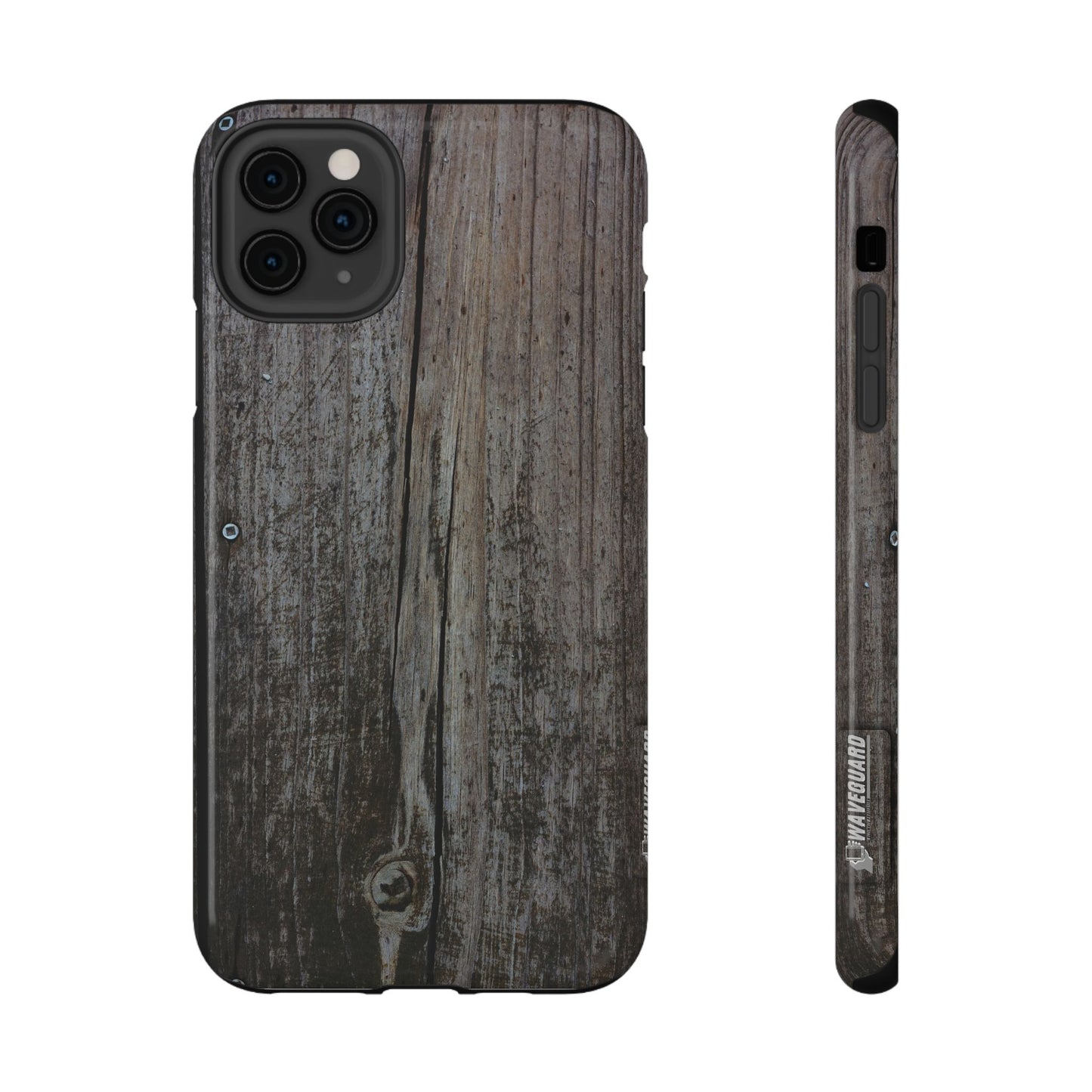 Impact-Resistant Tough Cases_ iPhone Case_ Series N8+ TCPCASE PT2WW006_ Limited Edition  Wooden Grain Phone Case for iPhones by WesternWaves: