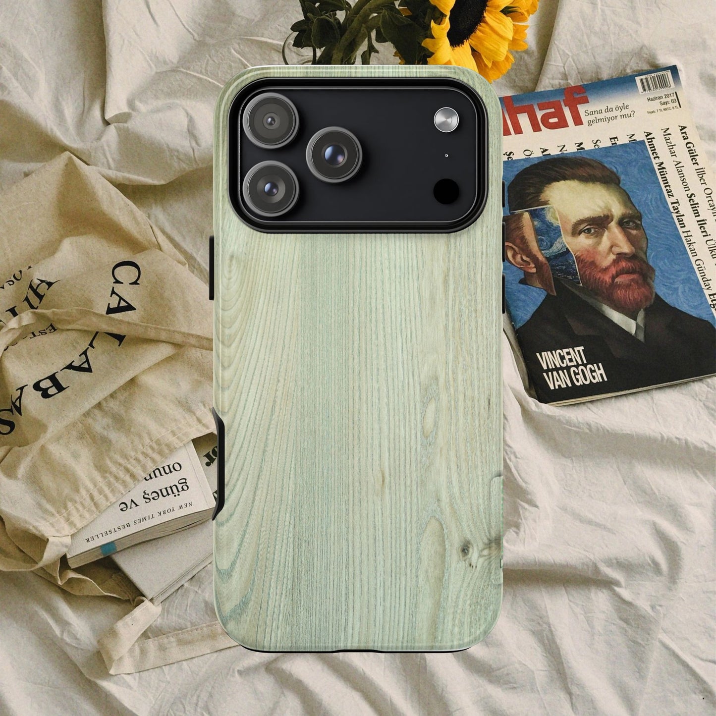 Tough Cases_ iPhone Case_ Series N8+ TCPCASE PT2WW005_ Limited Edition  Wooden Grain Phone Case for iPhones by WesternWaves_