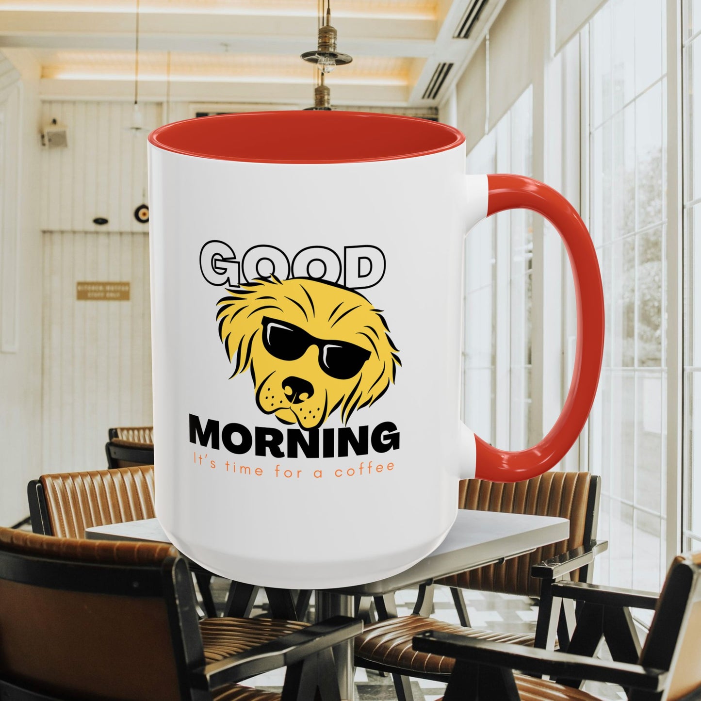 Accent Coffee Mug (11, 15oz)_ N+ Series ACMUG PT2WW012_ Limited Edition Mug by WesternWaves