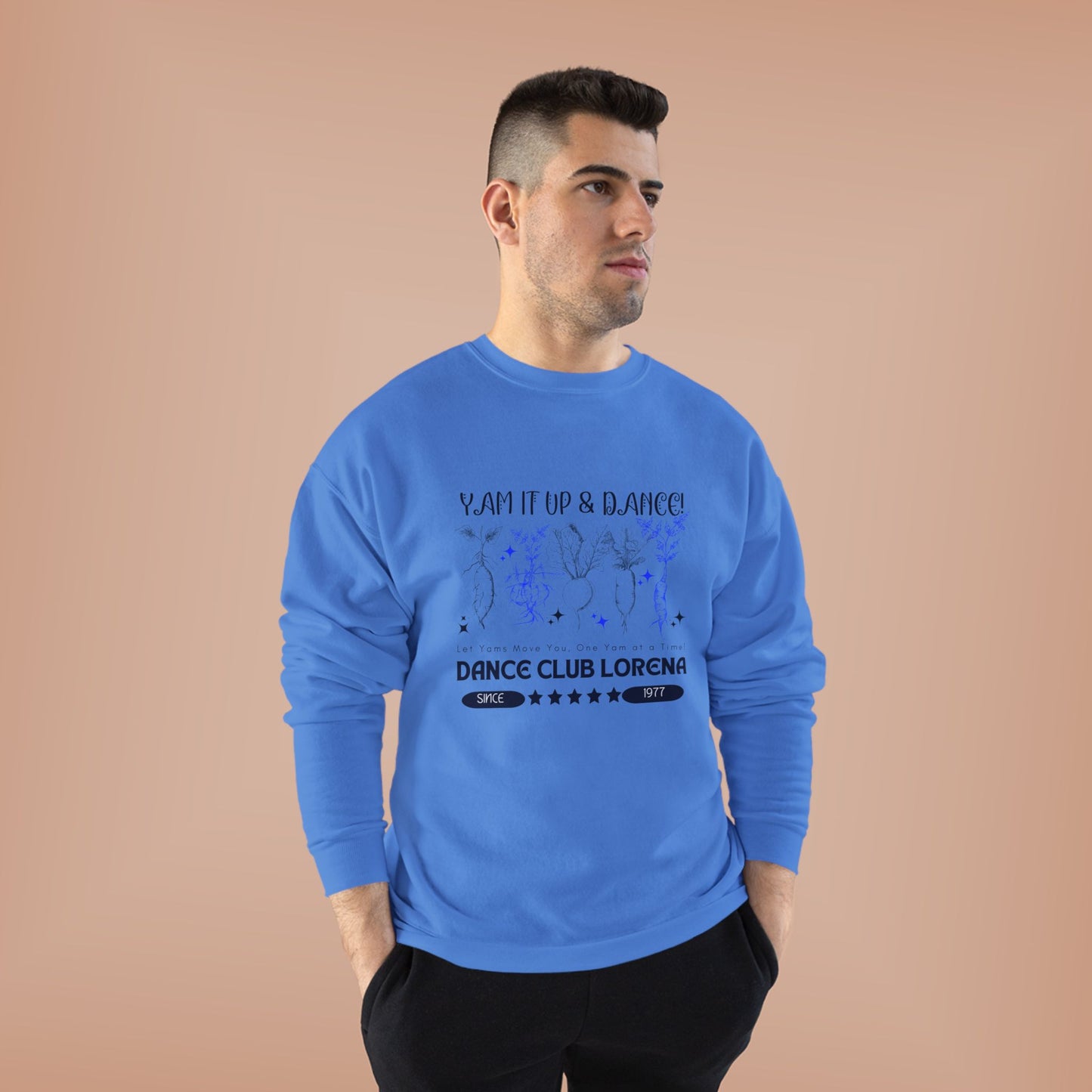 Unisex EcoSmart® Crewneck Sweatshirt_ 2 Perfect N2 Series SPW USESCNSS PT2WW001_ Limited Edition Perfect Blend of Comfort, Style, & Sustainability by WesternWaves: