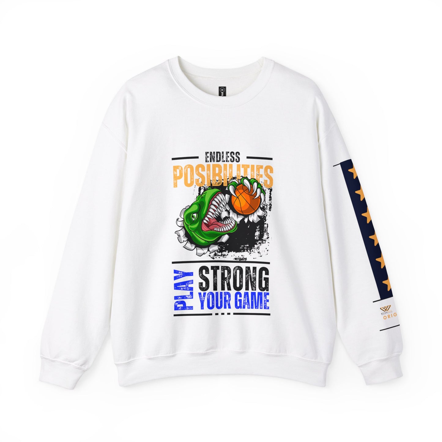 Unisex Heavy Blend™ Crewneck Sweatshirt_ N2 Series SPW UHBCSS PT2WW015_ Limited Edition Pure Luxury  By WesternWaves: