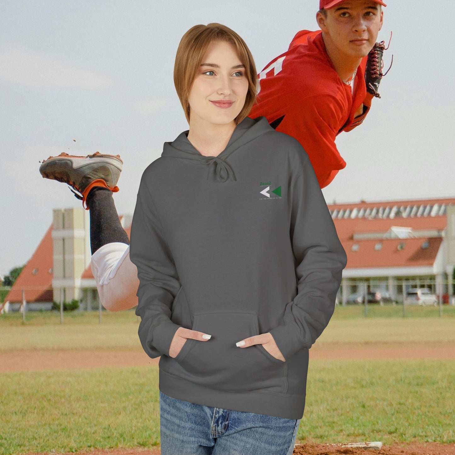 Unisex Midweight Softstyle Fleece Hoodie_ N2+ Series USMWSSFH PT2WW014_ Limited Edition Luxuriously Soft 100% Cotton Face by WesternWaves: