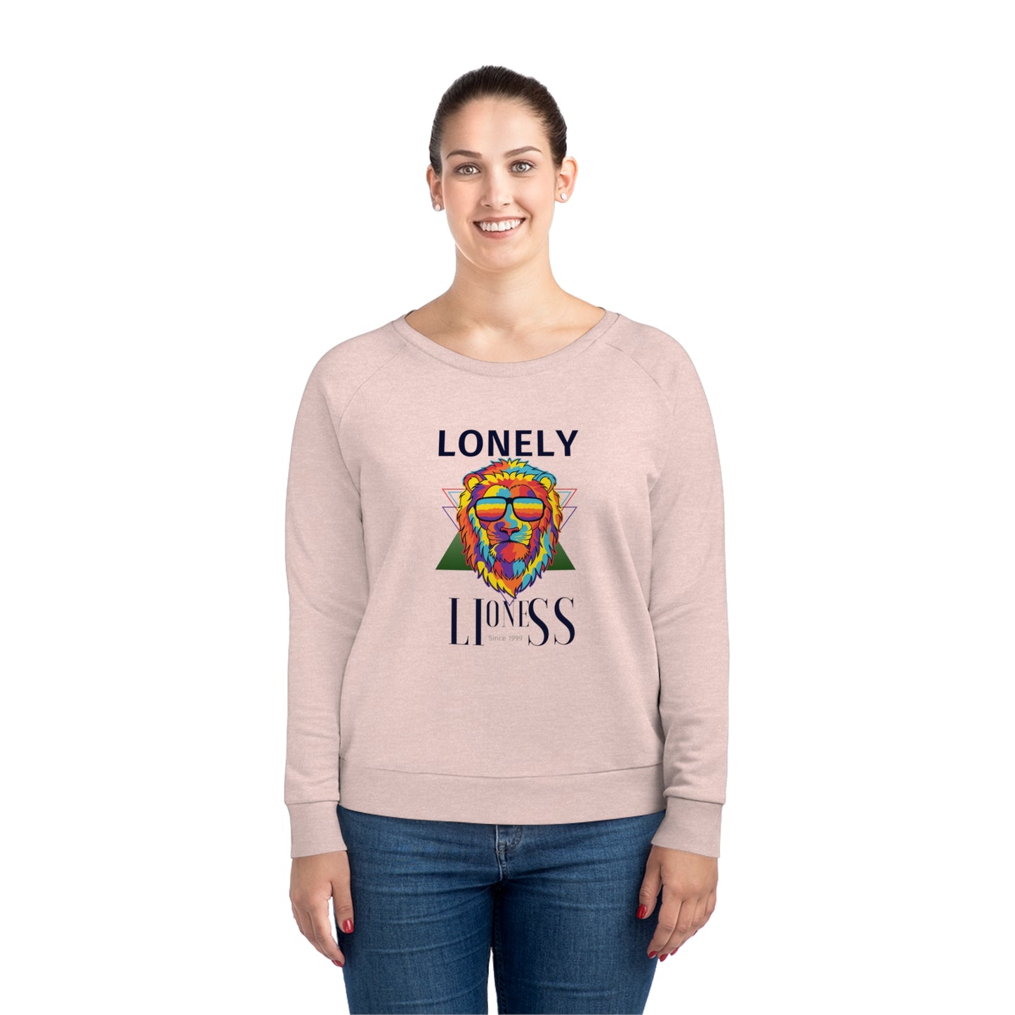 Women's Dazzler Relaxed Fit Sweatshirt _ N2 Series SPW WDRFSS PT2WW003_ Limited Edition Attribution to Stanley/Stella by WesternWaves: