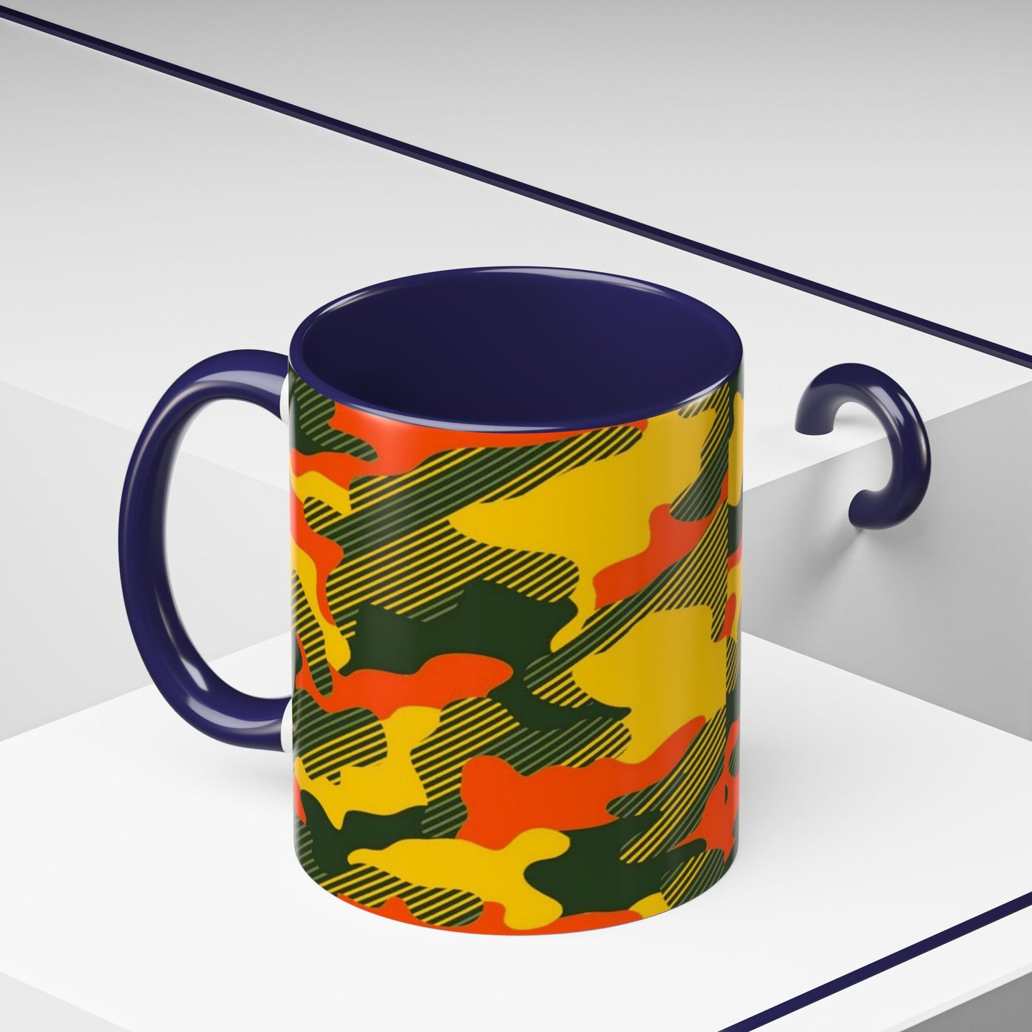 Accent Coffee Mug 11oz, 15 oz_ N2 Series ACM11OZ PT2WW001_ Vibrant Limited Edition Design by WesternWawes