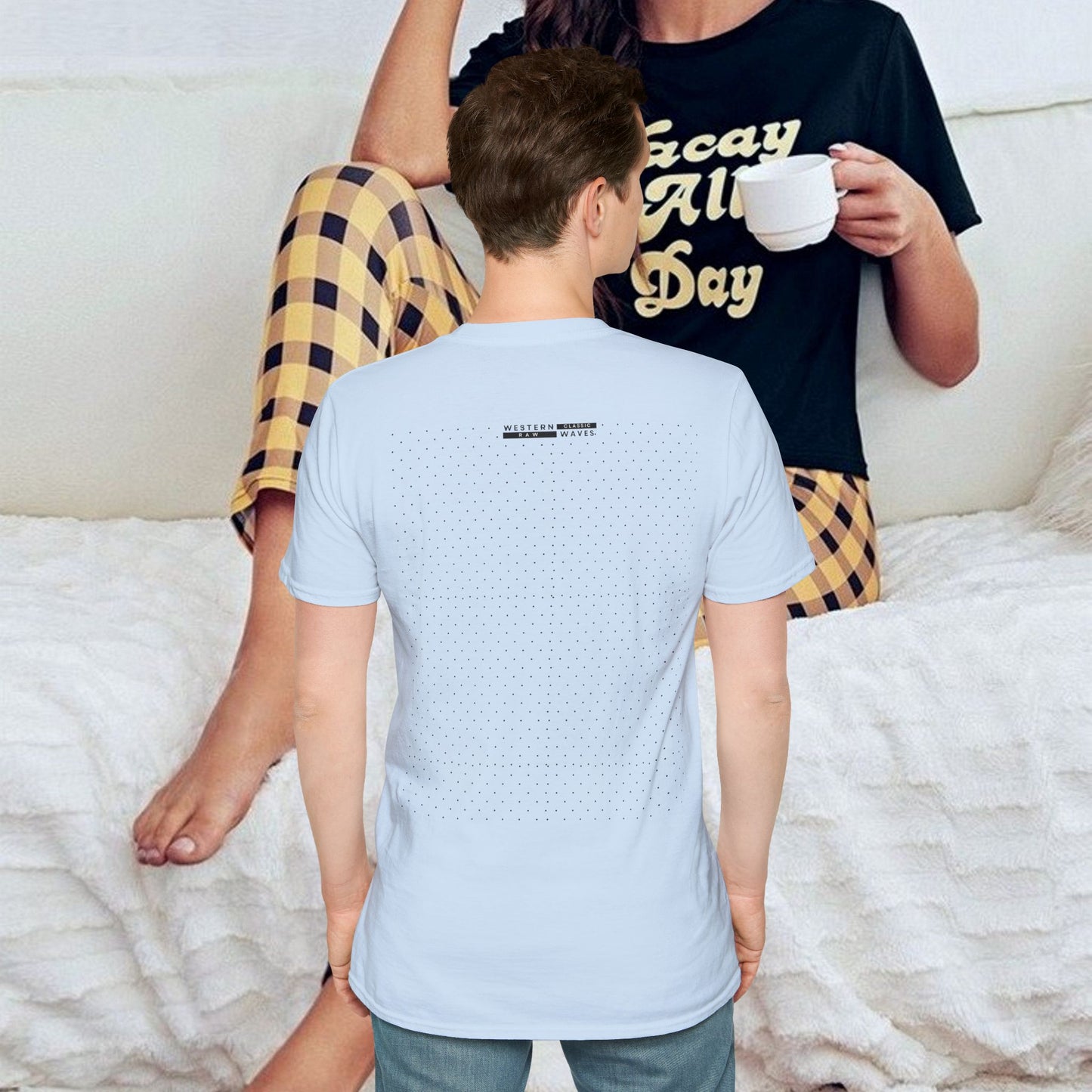 Unisex Softstyle T-Shirt_ N2* Series SPW USSTS FT2WW010_ Redefine Relaxation Limited Edition by WesternWaves:
