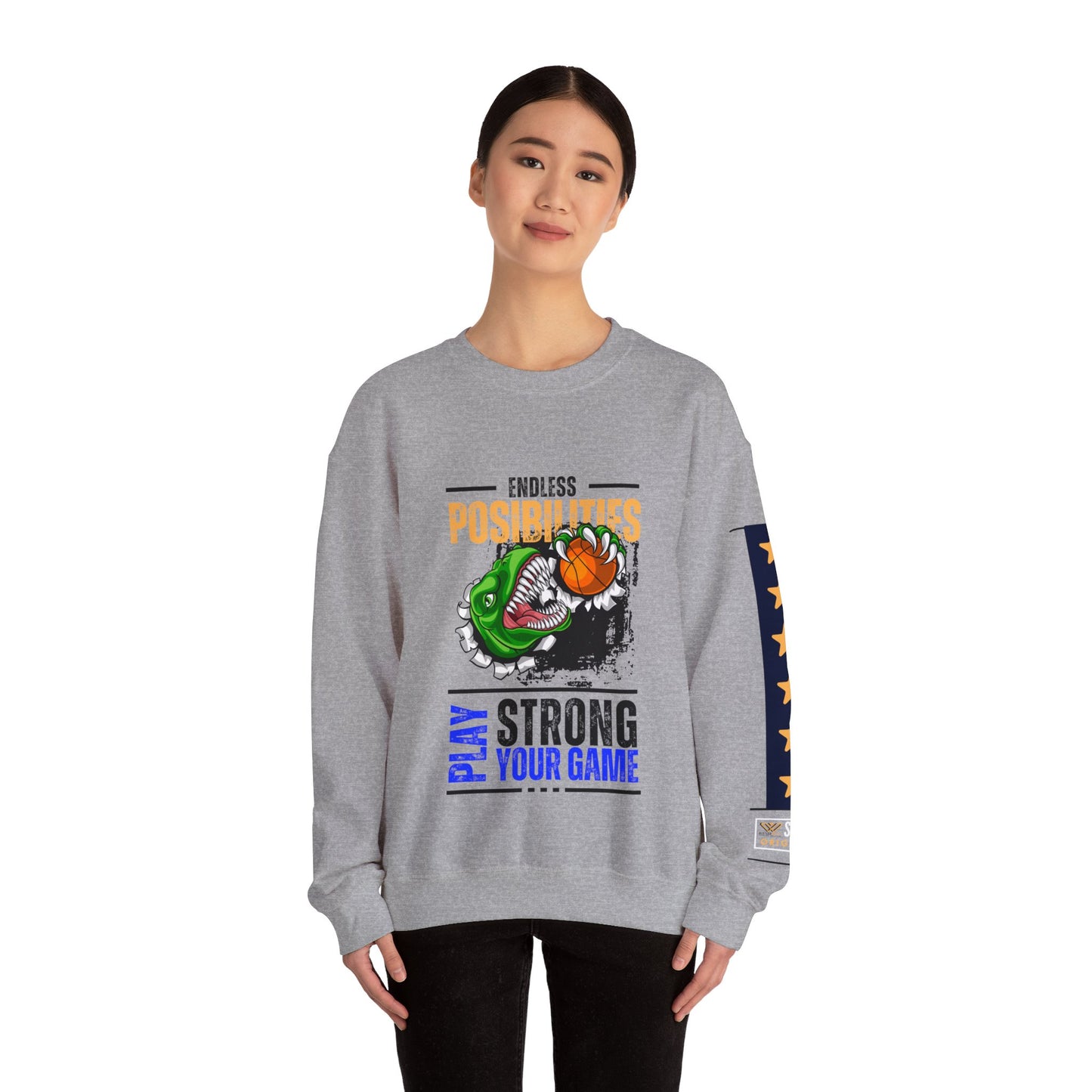 Unisex Heavy Blend™ Crewneck Sweatshirt_ N2 Series SPW UHBCSS PT2WW015_ Limited Edition Pure Luxury  By WesternWaves: