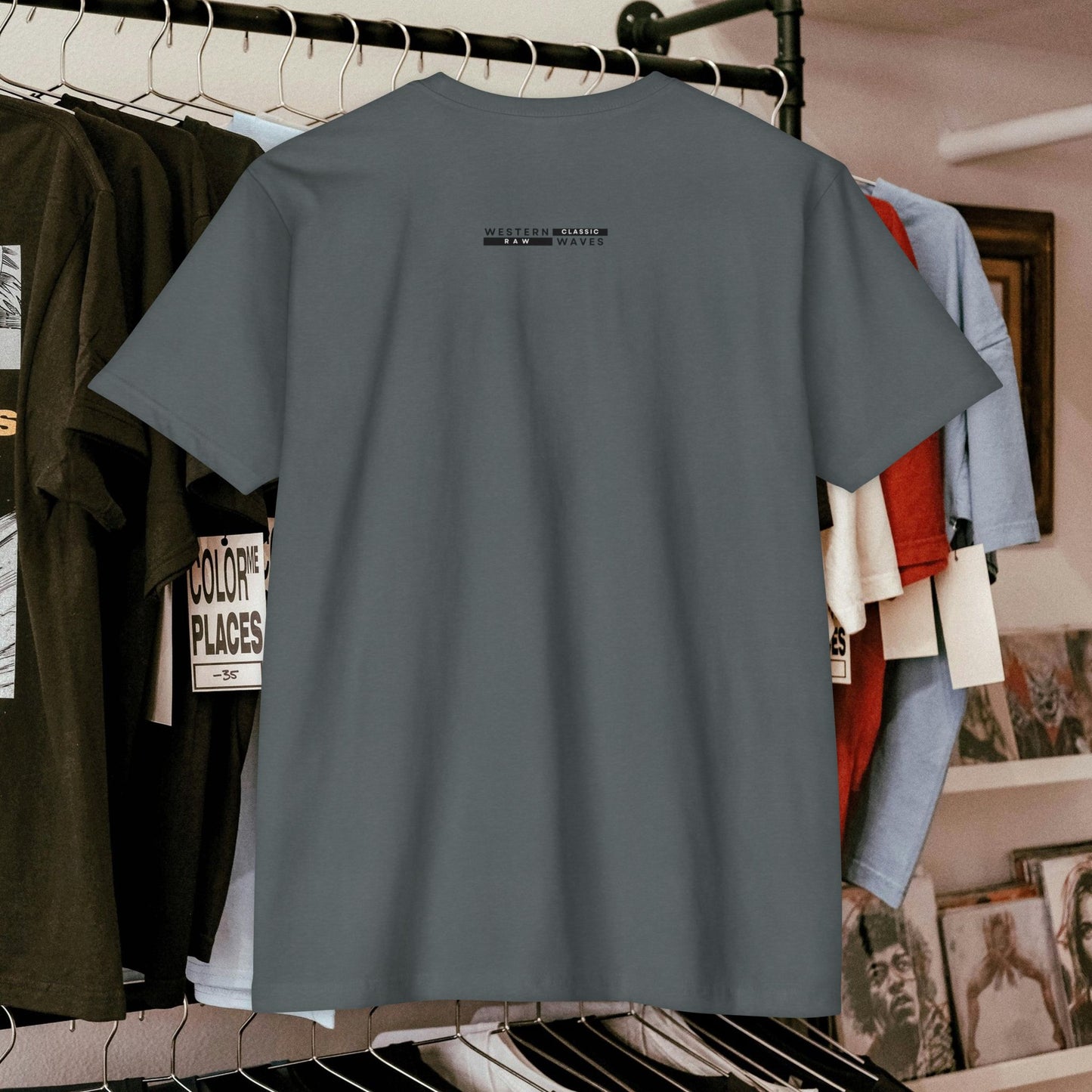 Unisex CVC Jersey T-shirt_ N7+ Series USCVCJTS PT2WW001_ Limited Edition Timeless Style for Car Lovers by WesternWaves: