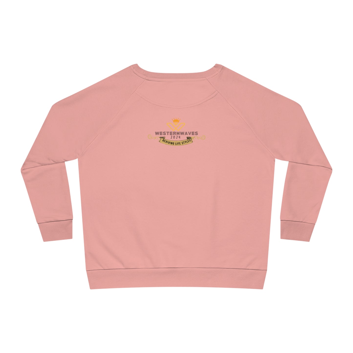 Women's Dazzler Relaxed Fit Sweatshirt _ N2 Series SPW WDRFSS PT2WW003_ Limited Edition Attribution to Stanley/Stella by WesternWaves: