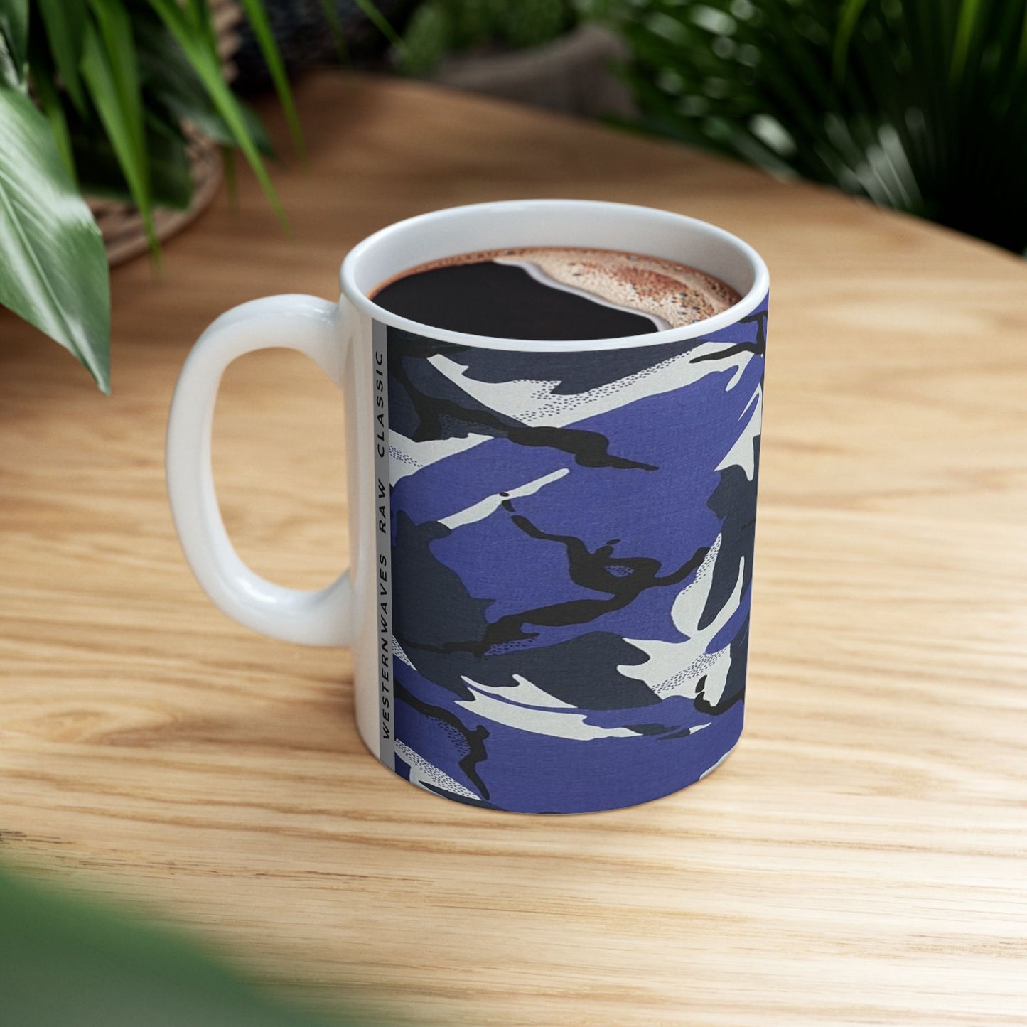 Ceramic Mug, (11oz, 15oz)_ N2+ Series CM10OZ&15OZ PT2WW005_ Limited Edition by WesternWaves: