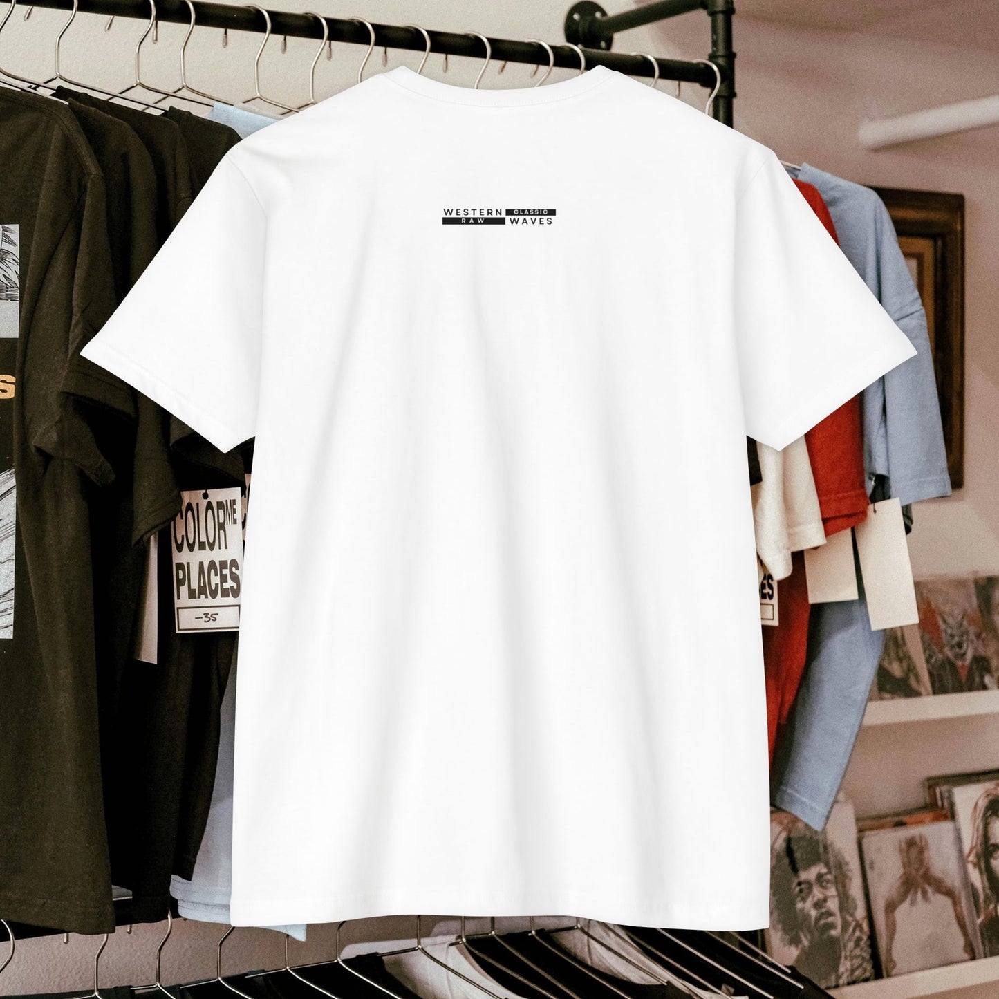 Unisex CVC Jersey T-shirt_ N7+ Series USCVCJTS PT2WW001_ Limited Edition Timeless Style for Car Lovers by WesternWaves: